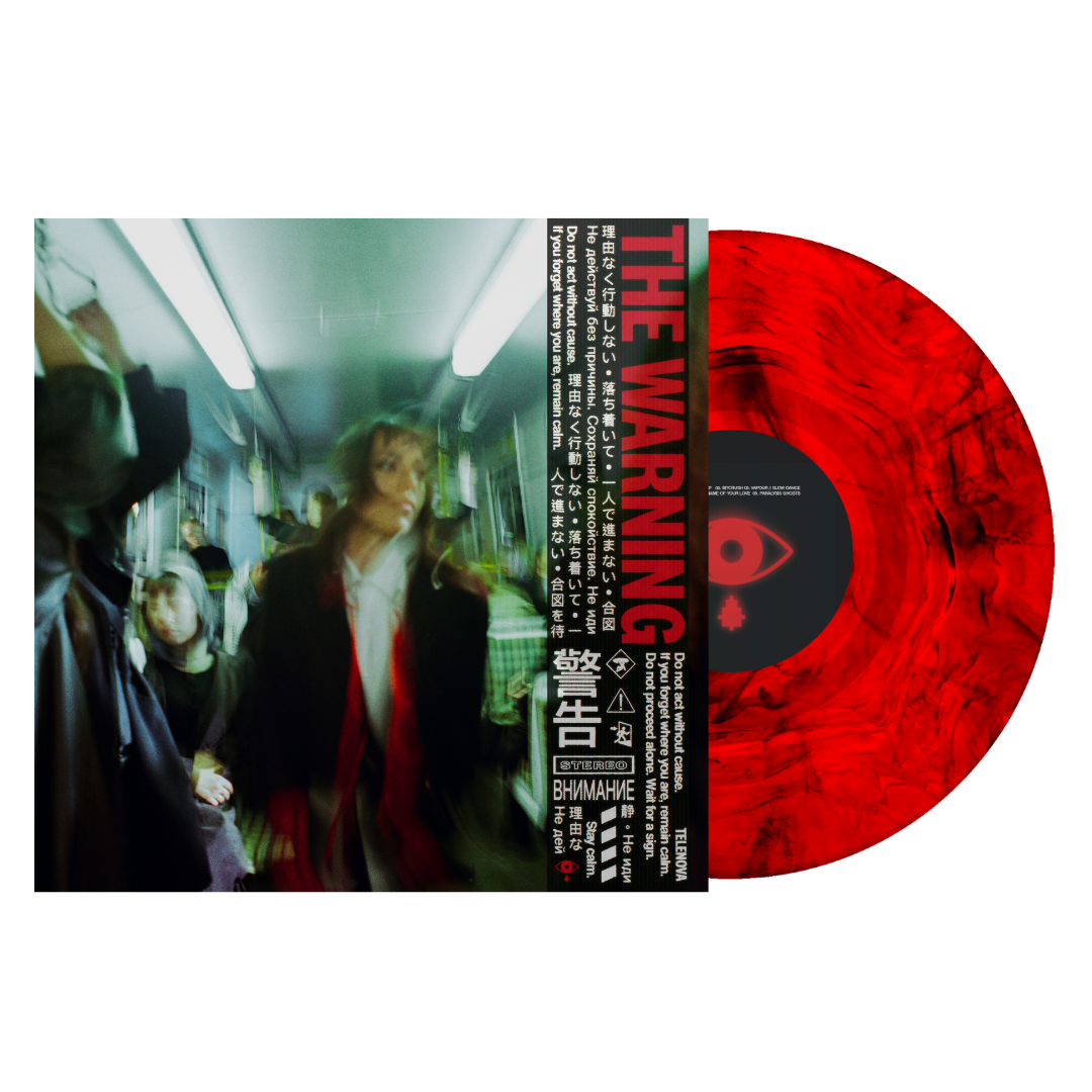 Telenova - THE WARNING: Limited Edition Red & Black Marble Vinyl LP