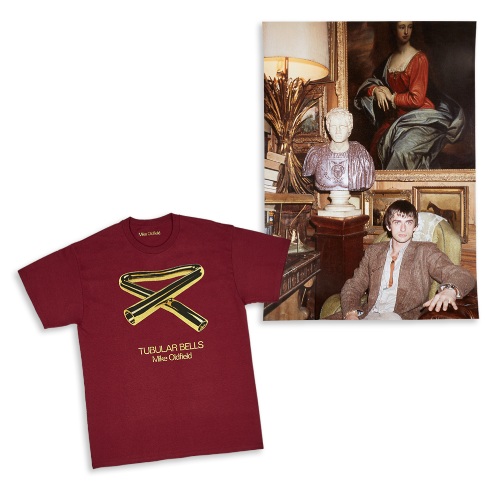 Tubular Bells: Maroon T-Shirt + Limited Edition A2 Print (1/2)