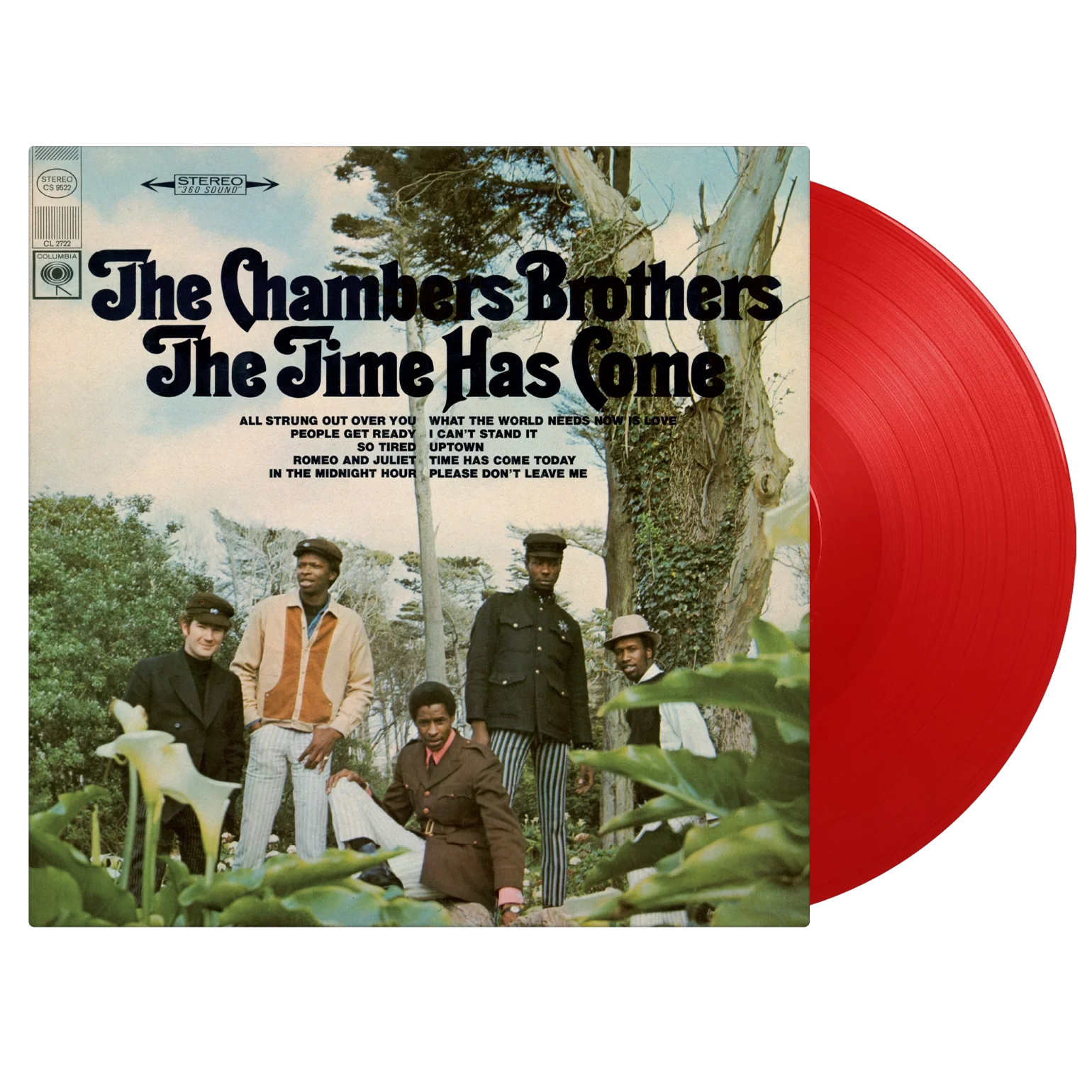 The Chambers Brothers - Time Has Come: Red Vinyl LP