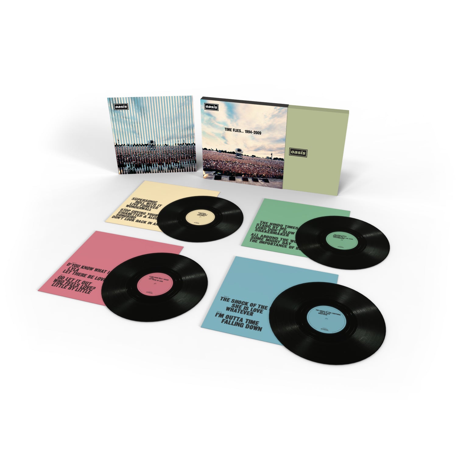 Oasis - Time Flies... (1994 - 2009): 4LP Vinyl Box Set