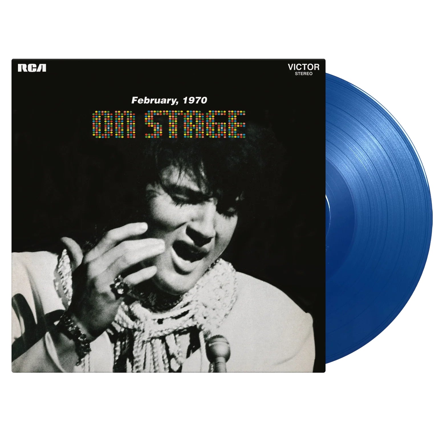 Elvis Presley - On Stage February 1970: Blue Vinyl LP