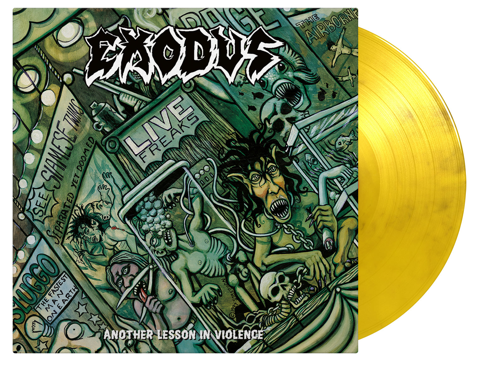 Exodus - Another Lesson In Violence Coloured Vinyl 2LP