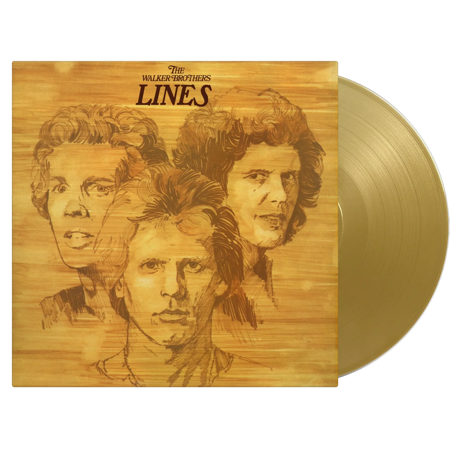The Walker Brothers - Lines: Gold Vinyl LP
