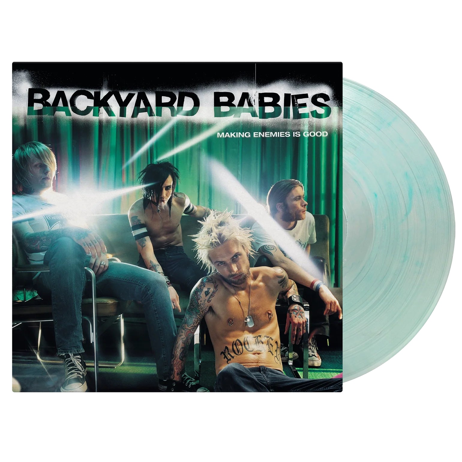 Backyard Babies - Making Enemies Is Good: Marbled Green Vinyl LP