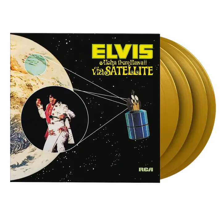 Elvis Presley - Aloha From Hawaii Via Satellite: Yellow Vinyl 4LP