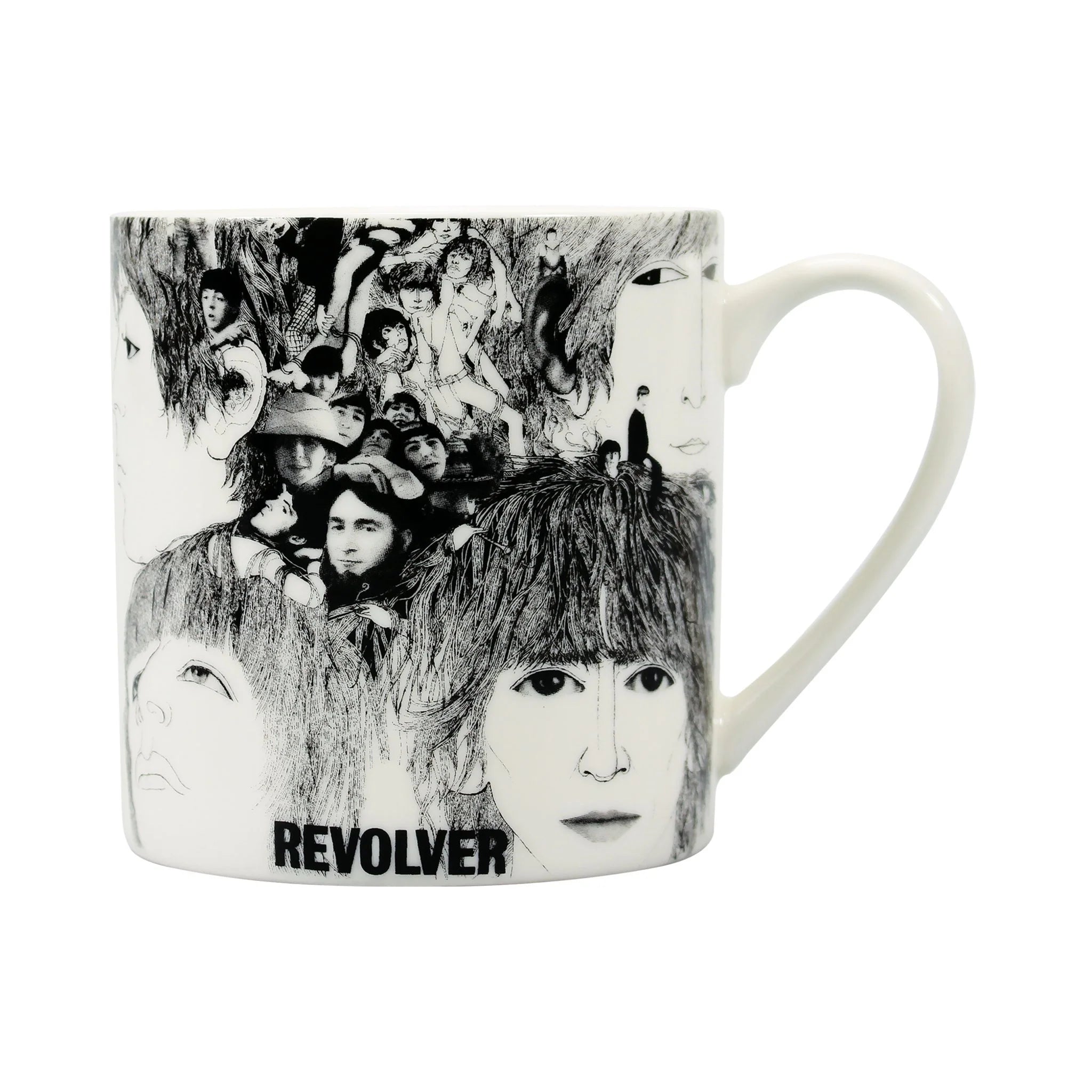 The Beatles - Revolver White Mug