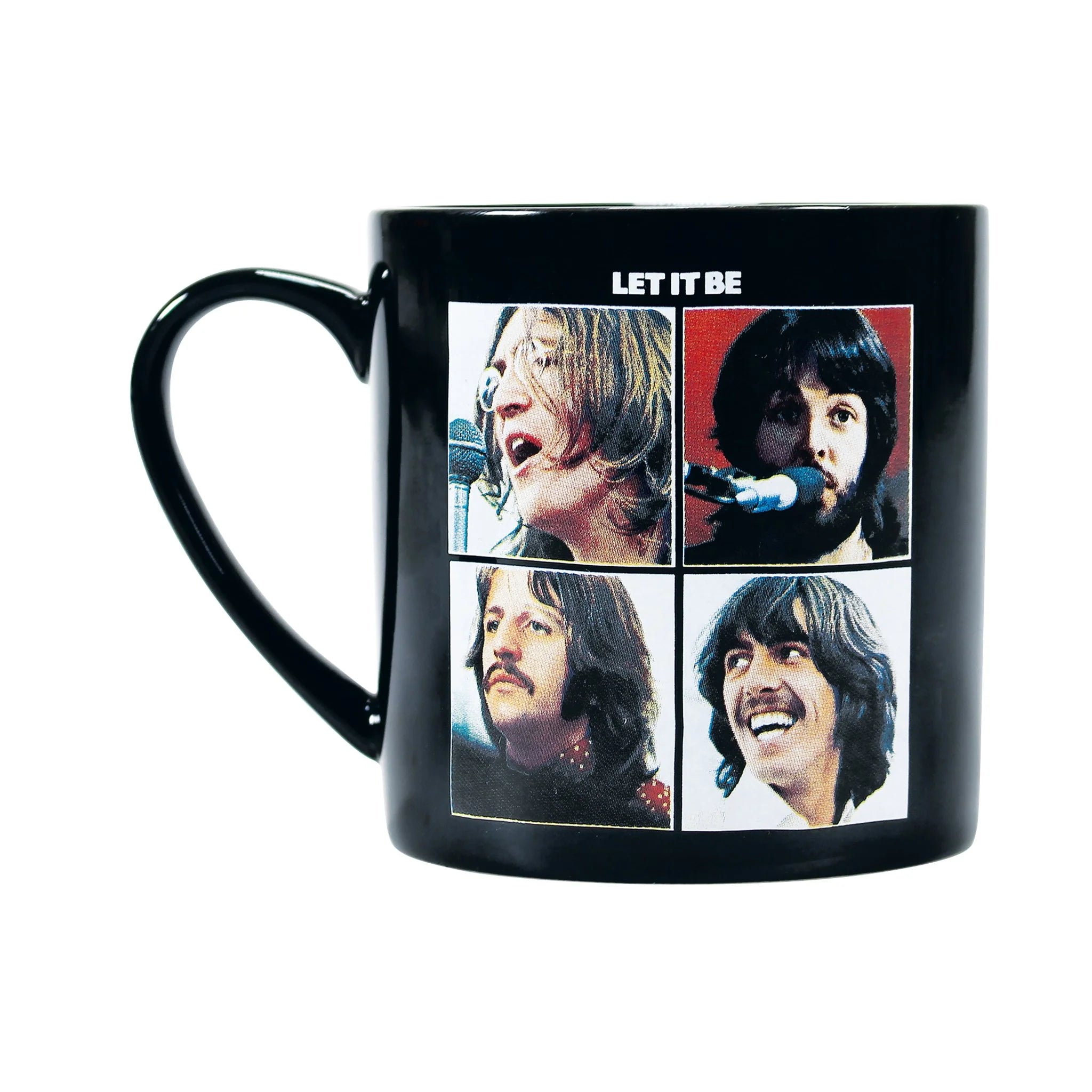 The Beatles - Let It Be Black Mug