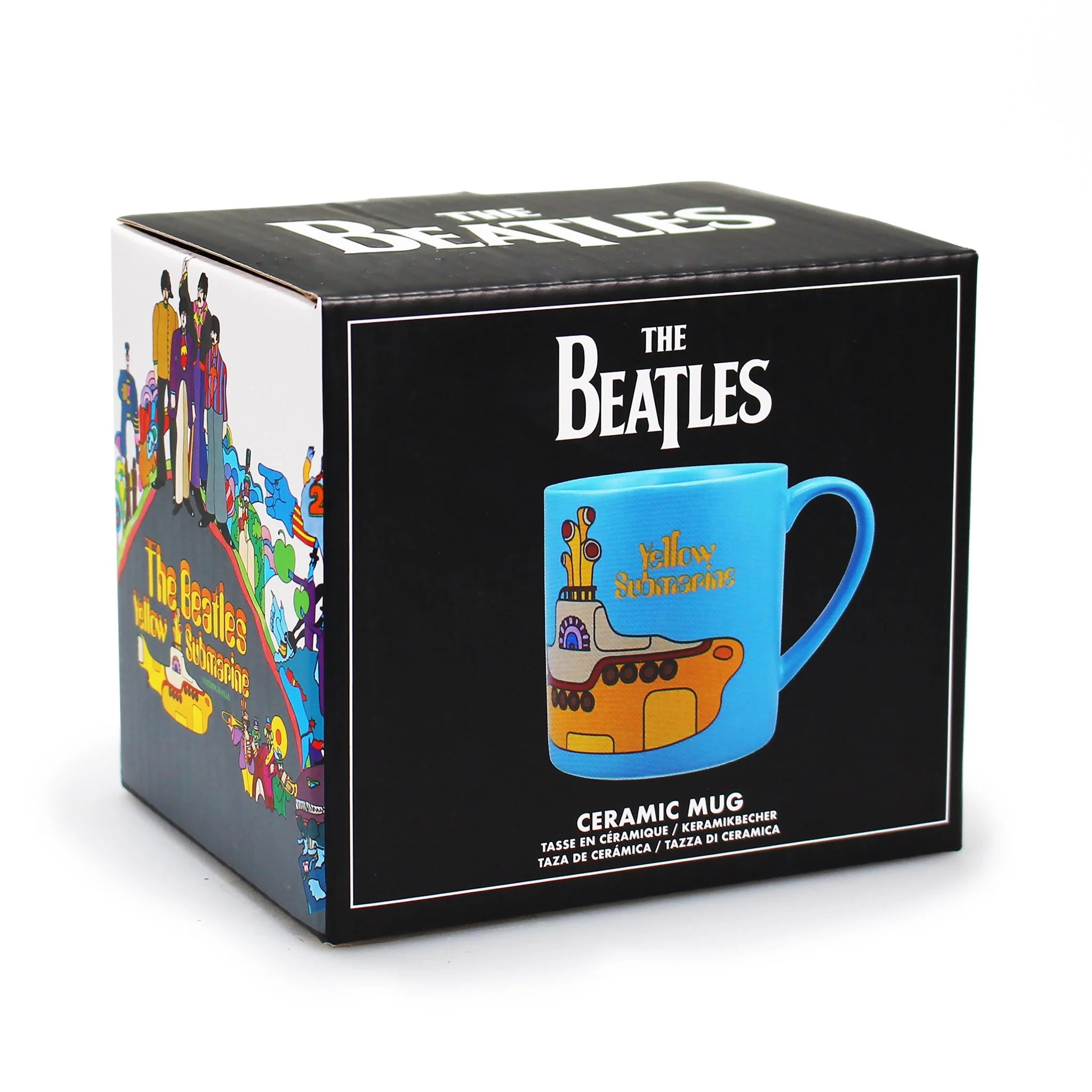 The Beatles - Yellow Submarine Blue Ceramic Mug