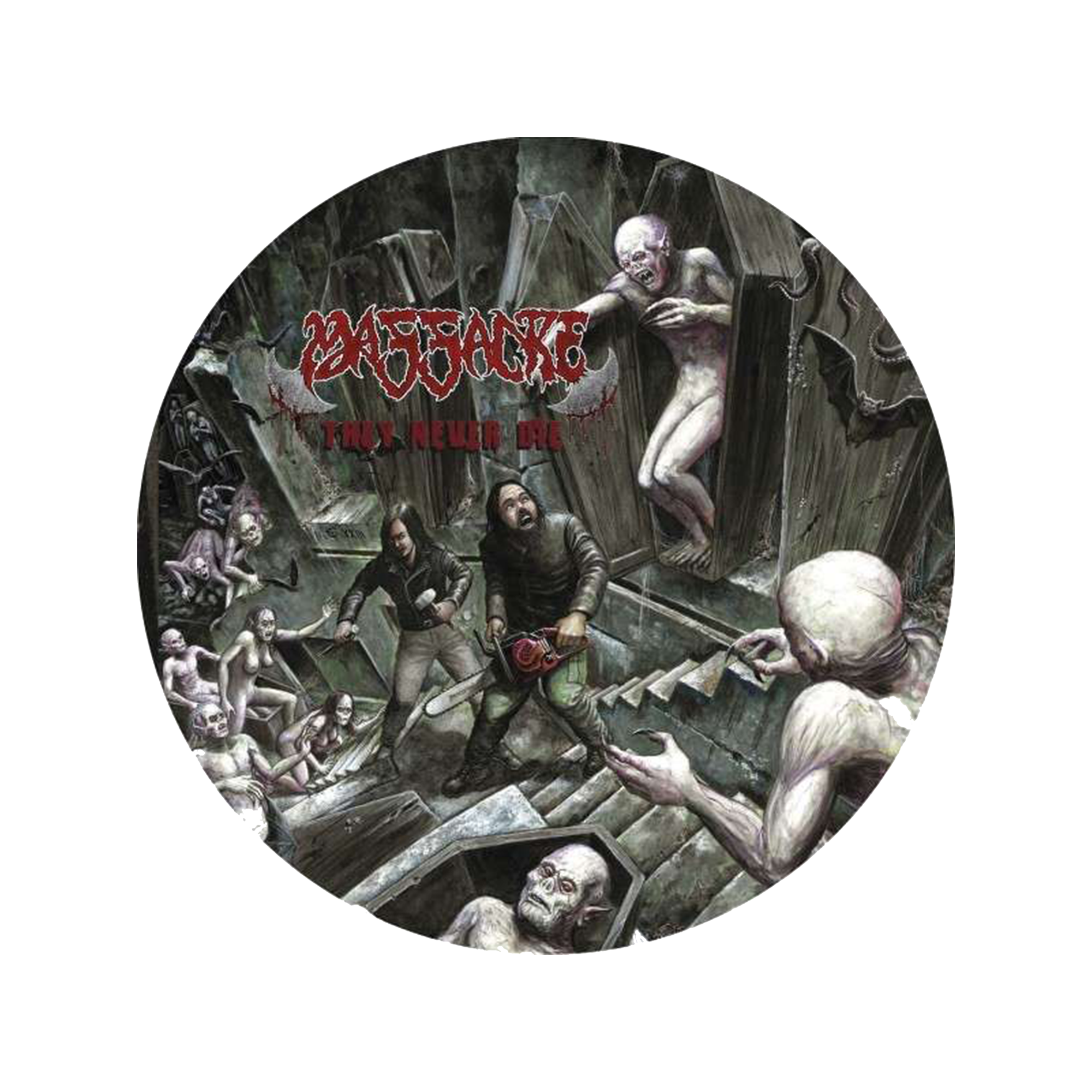 Massacre - They Never Die: 7" Picture Disc LP