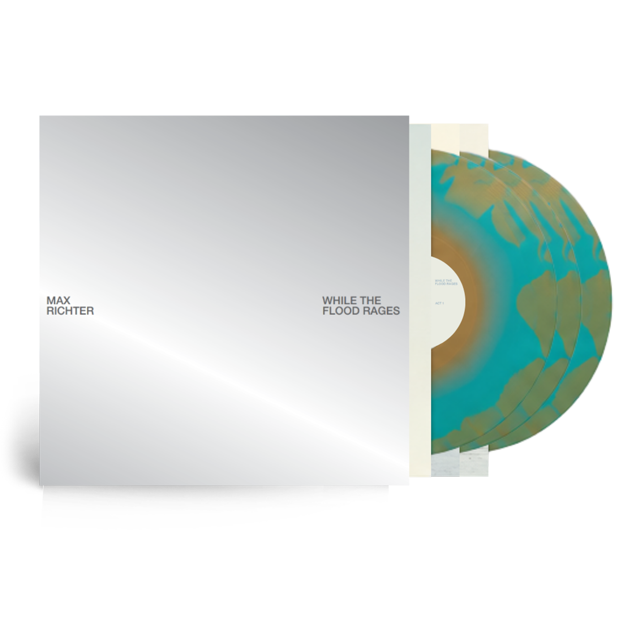 Max Richter - While The Flood Rages - 3LP Media Box with Colour Vinyl