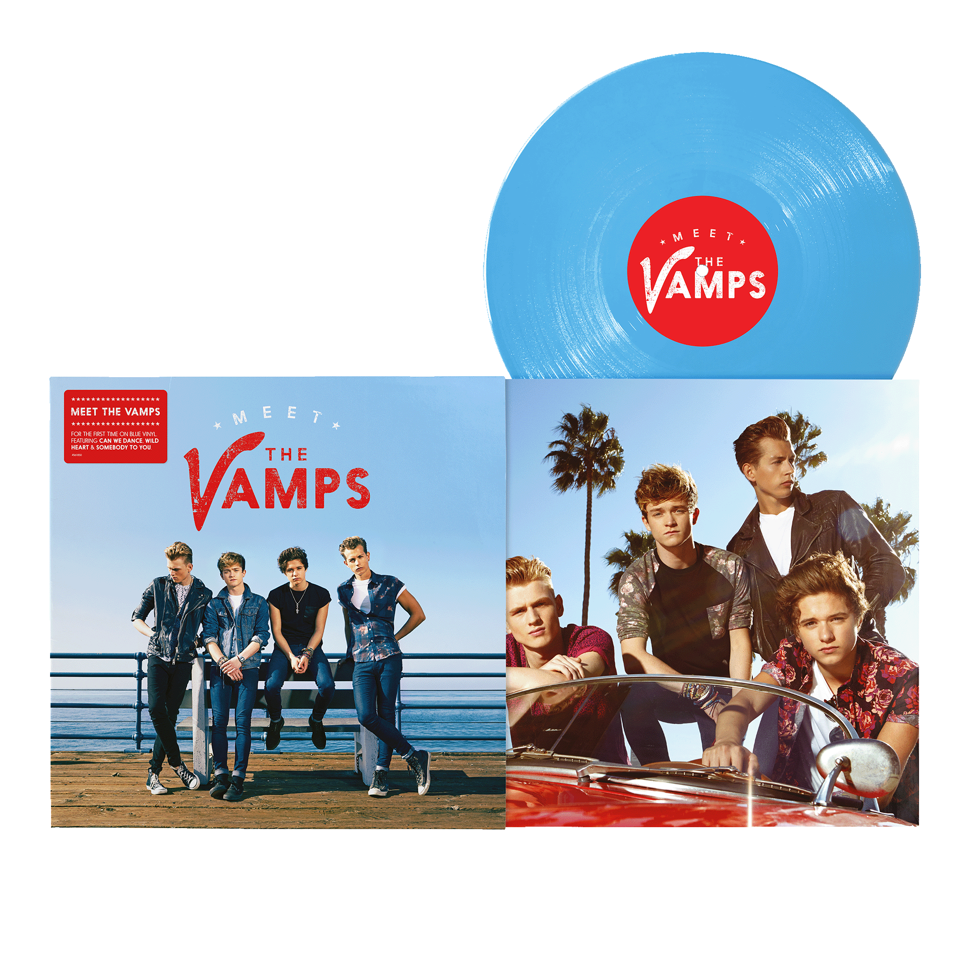 The Vamps - Meet The Vamps: Blue Vinyl LP