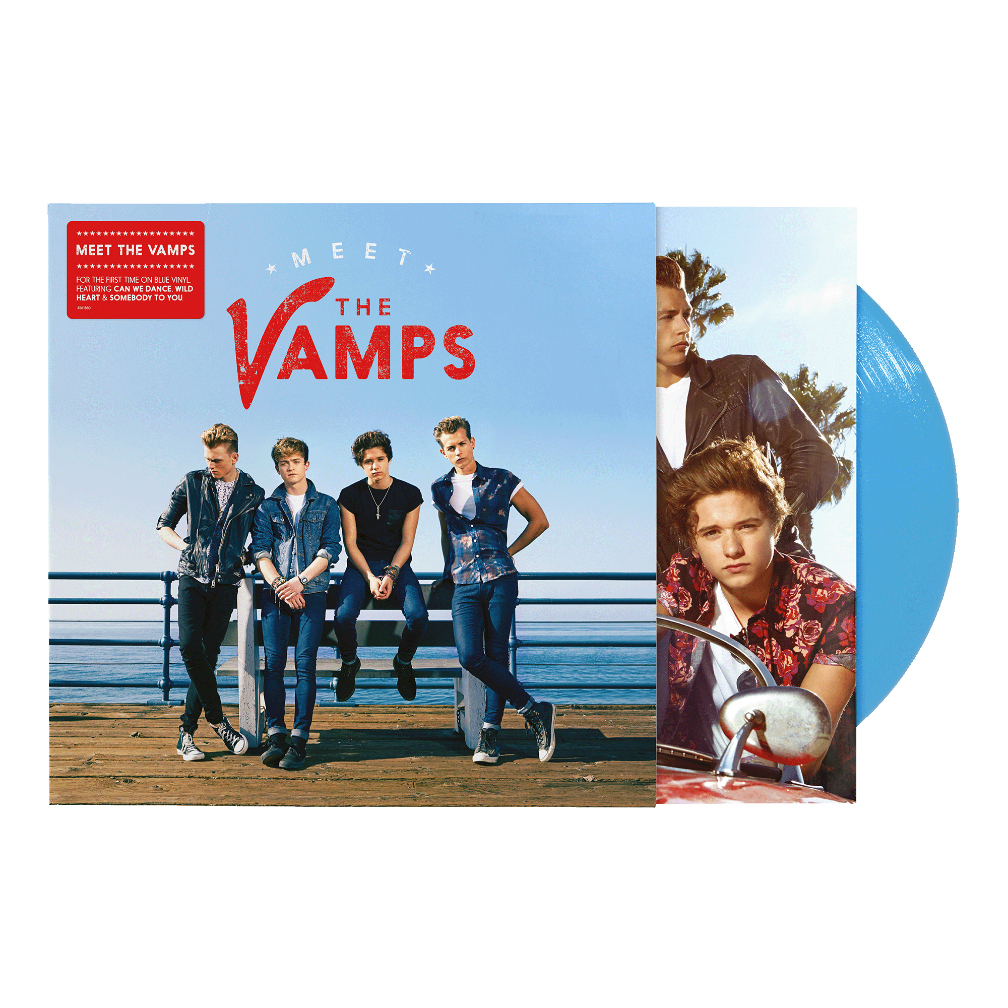 The Vamps - Meet The Vamps: Blue Vinyl LP