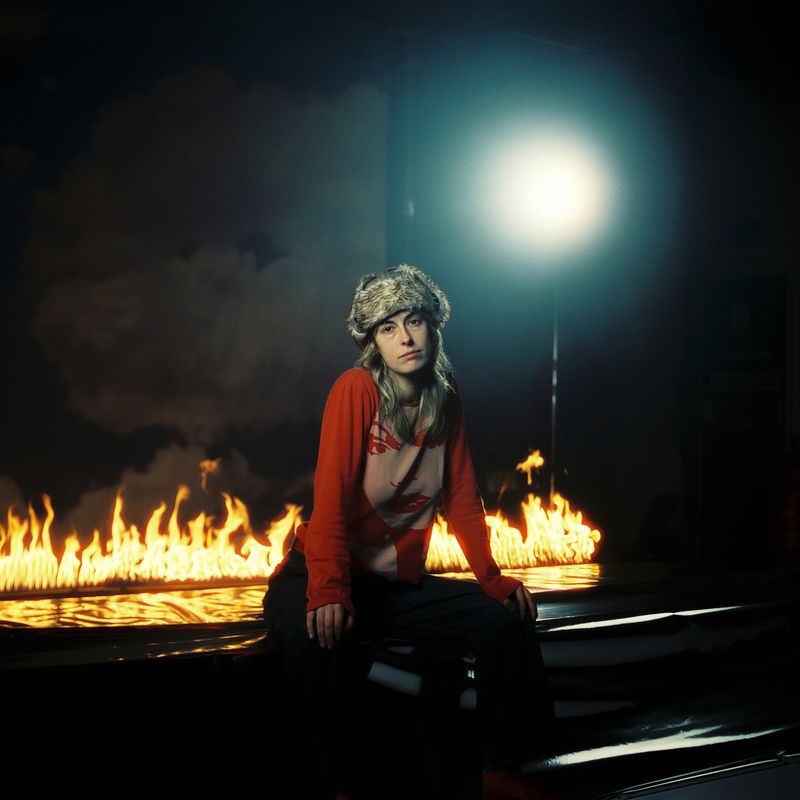 Melanie Baker - Somebody Help Me, I’m Being Spontaneous!: Red Marble Vinyl LP