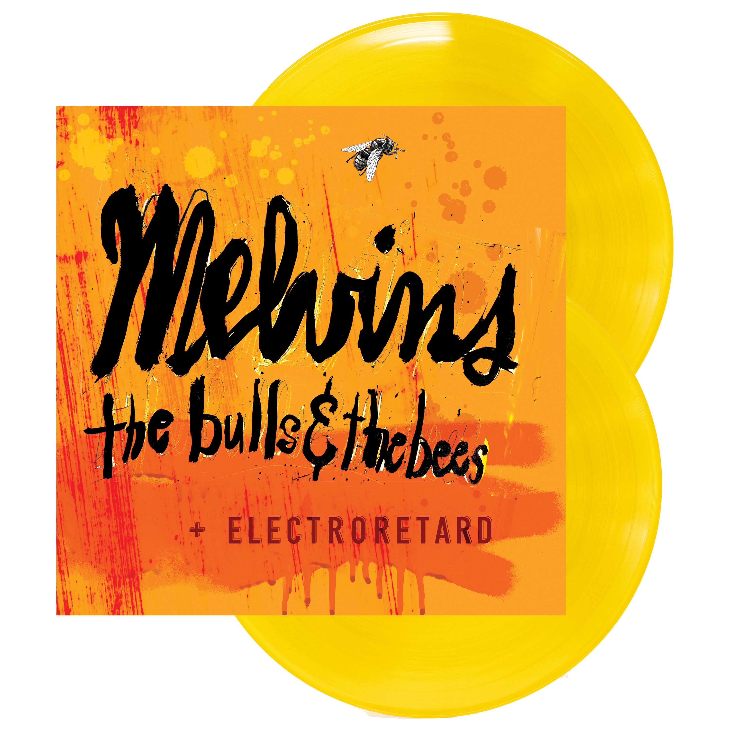 Melvins - The Bulls & The Bees + Electroretard: Limited Canary Yellow Vinyl 2LP
