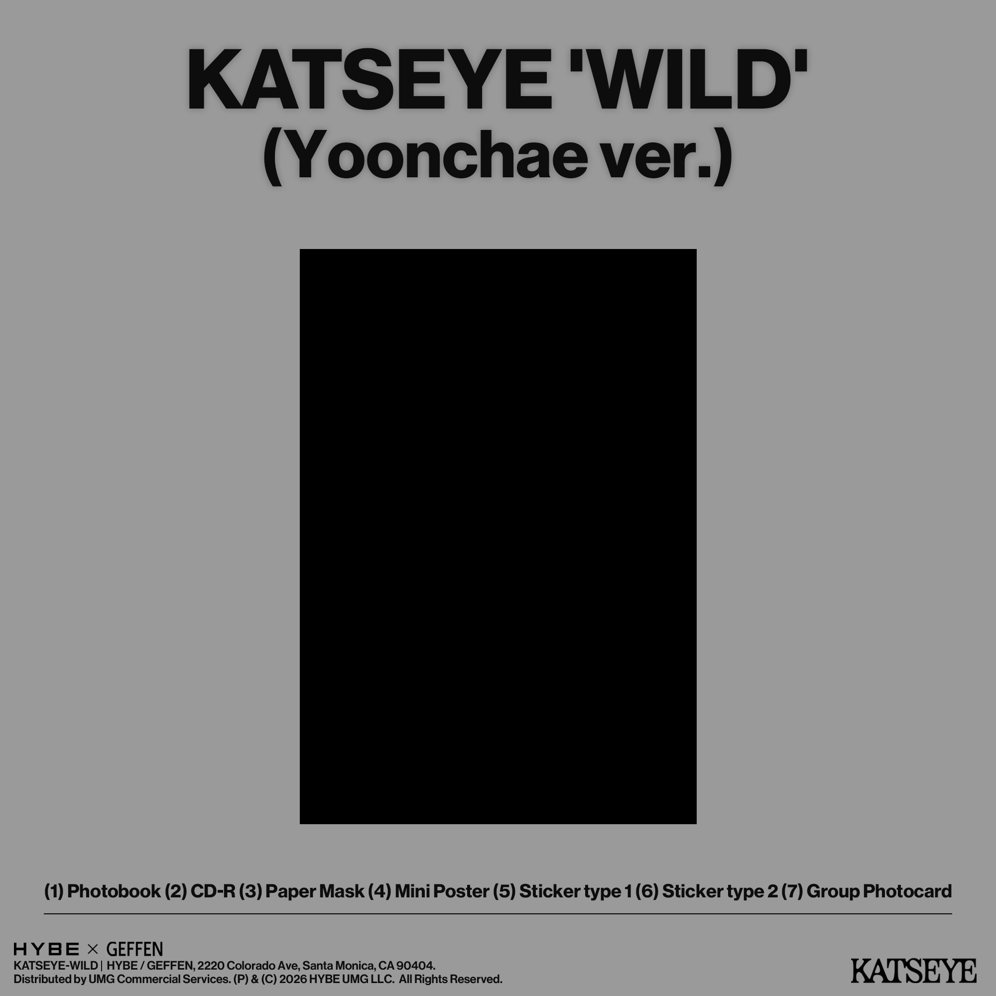 KATSEYE - WILD (Yoonchae ver.)