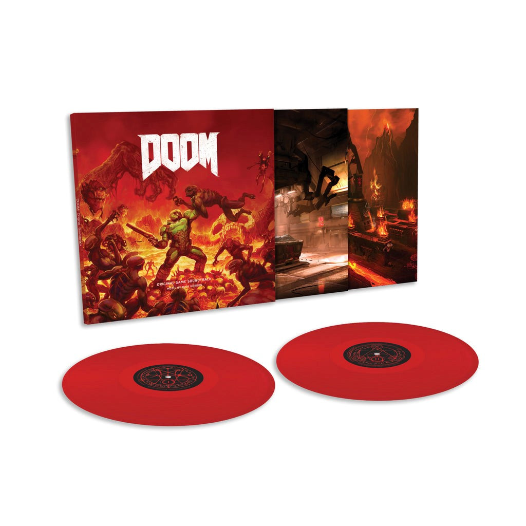 DOOM - outlet GAME SOUNDTRACK, Limited 2LP RED