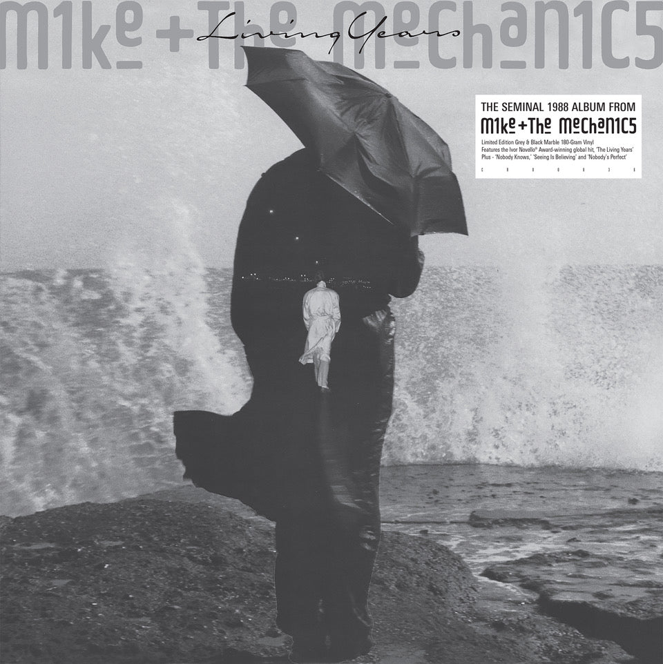 Mike + The Mechanics - Living Years: Limited Black/Grey Marble Swirl Vinyl LP [NAD24]