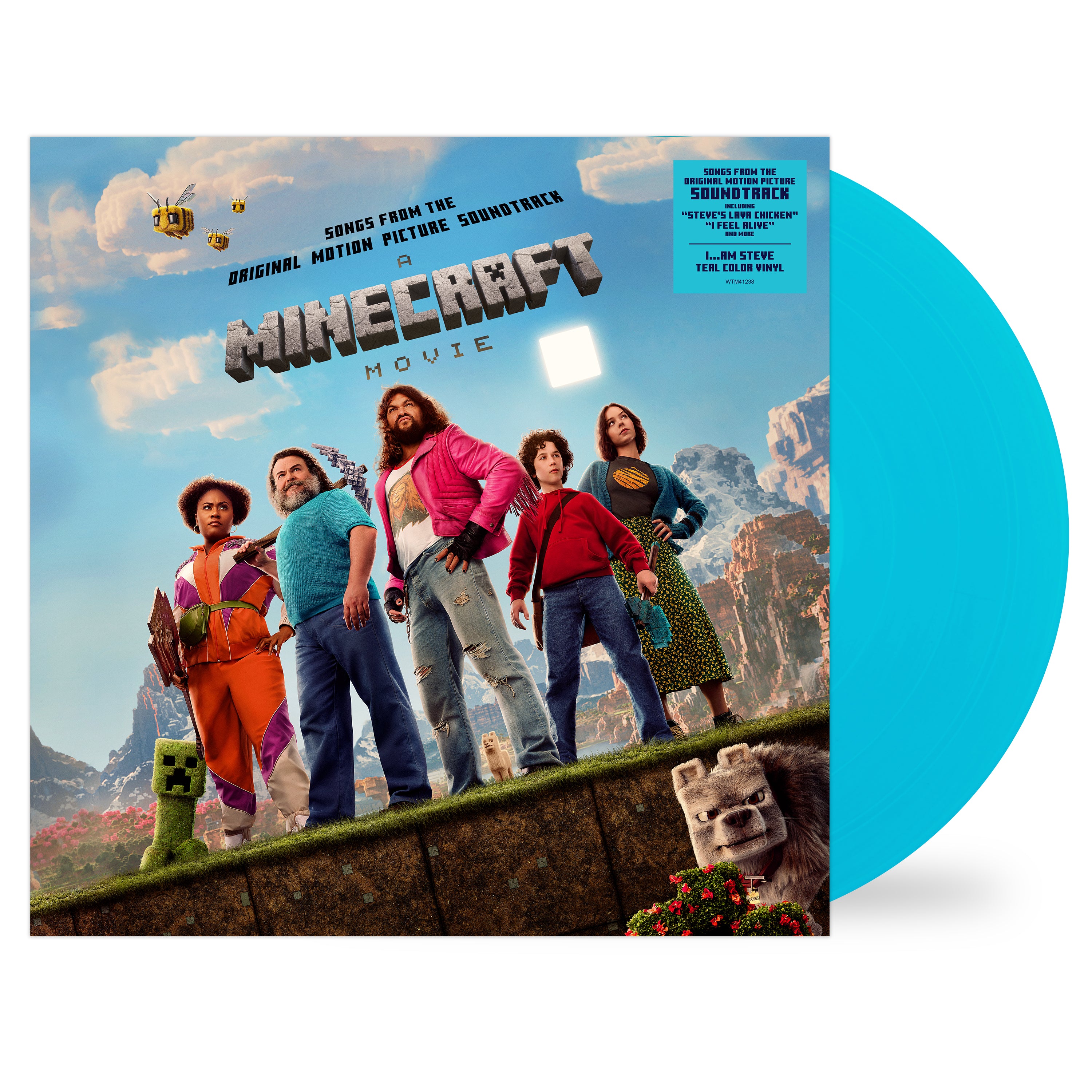 Original Soundtrack - A Minecraft Movie (Songs from the Original Motion Picture Soundtrack): Teal Vinyl LP
