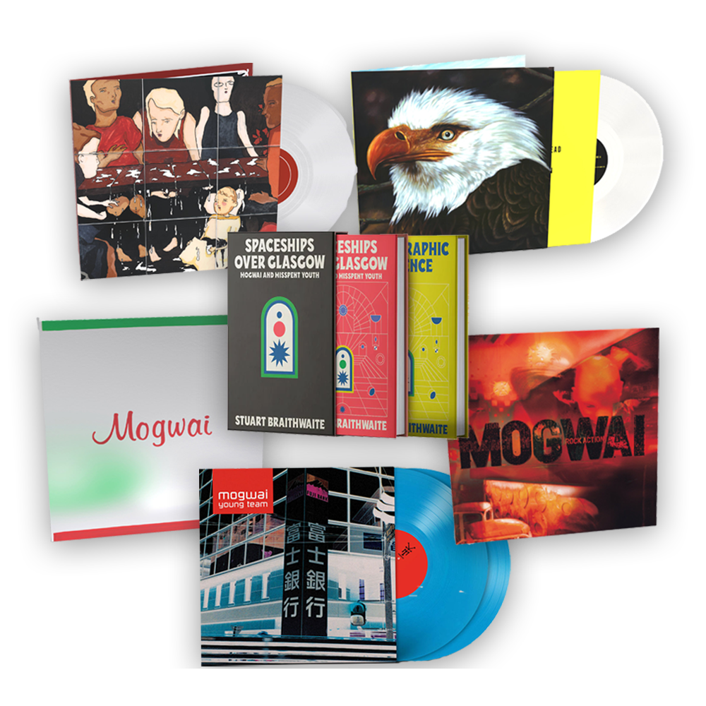 Mogwai: Limited Colour Vinyl 5LP + Signed Book (By Stuart Braithwaite) Bundle