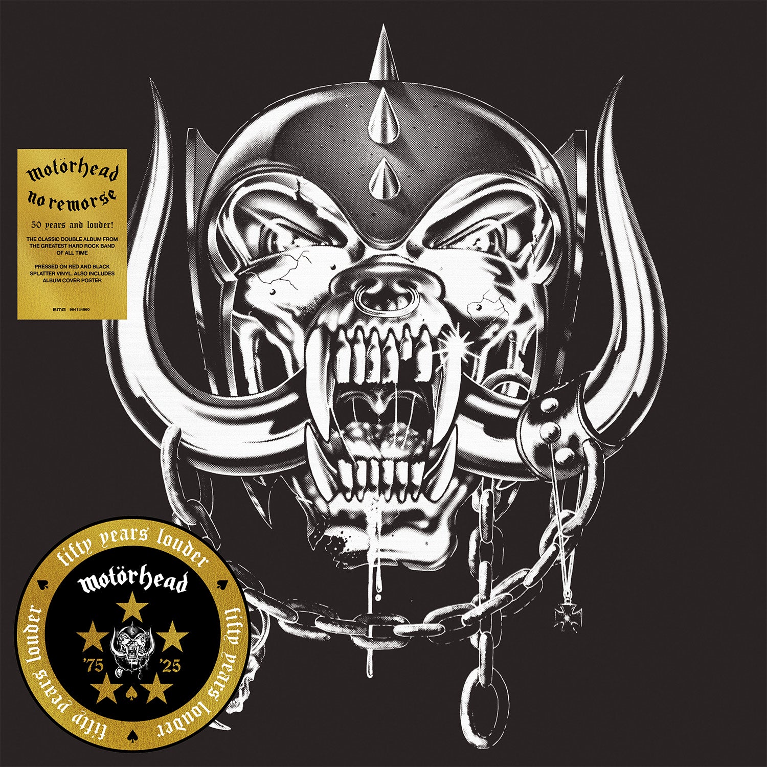 Motorhead - No Sleep 'Til Hammersmith: Yellow & Black Splatter Vinyl LP