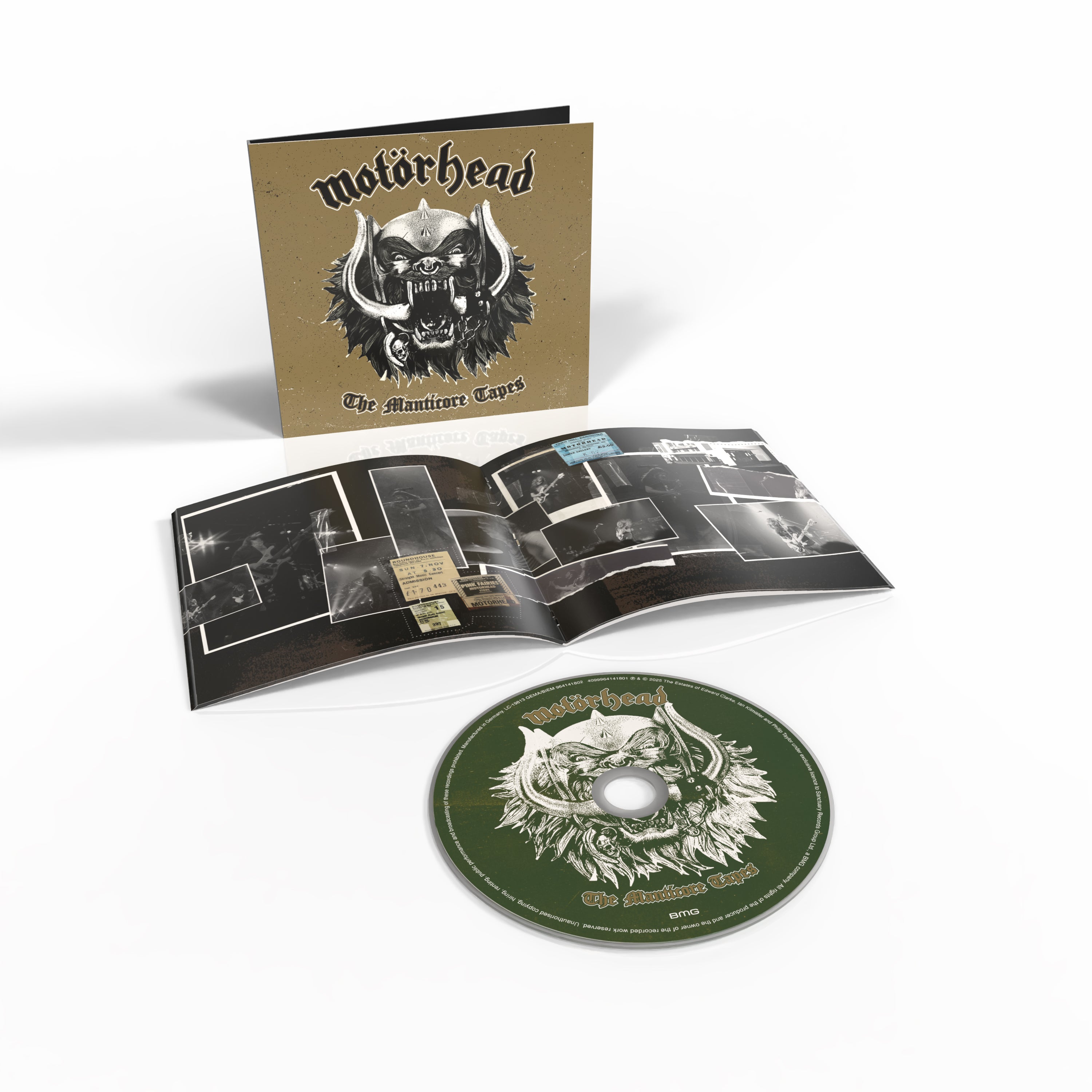 Motorhead - The Manticore Tapes: CD