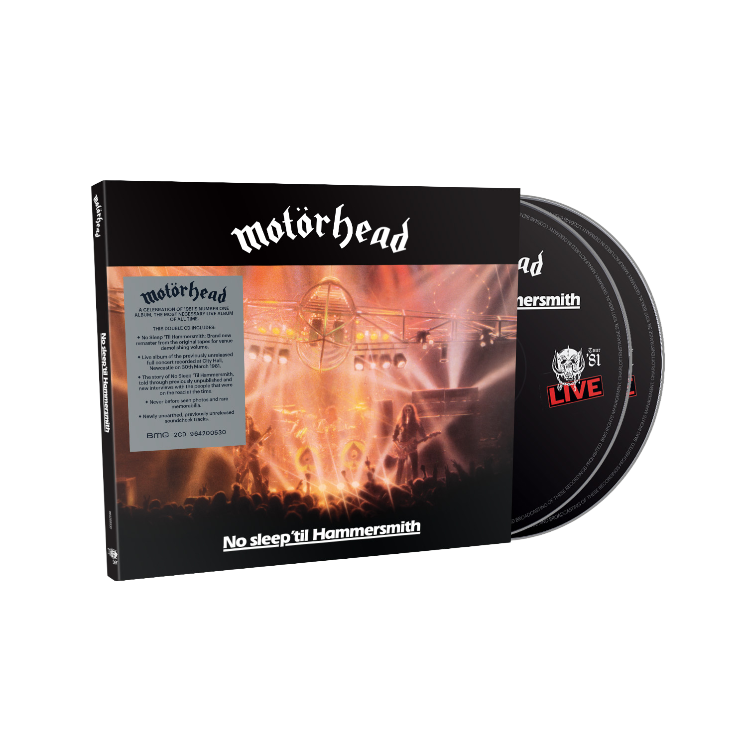 Motorhead - No Sleep 'Til Hammersmith (40th Anniversary Deluxe Edition): 2CD