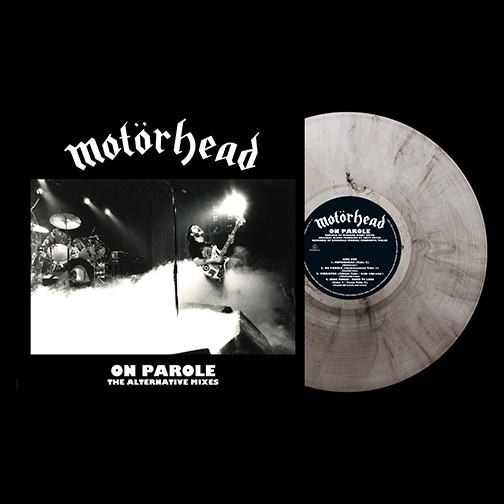 Motorhead - On Parole The Alternative Mixes: Black & Clear Smokey Marble Vinyl LP