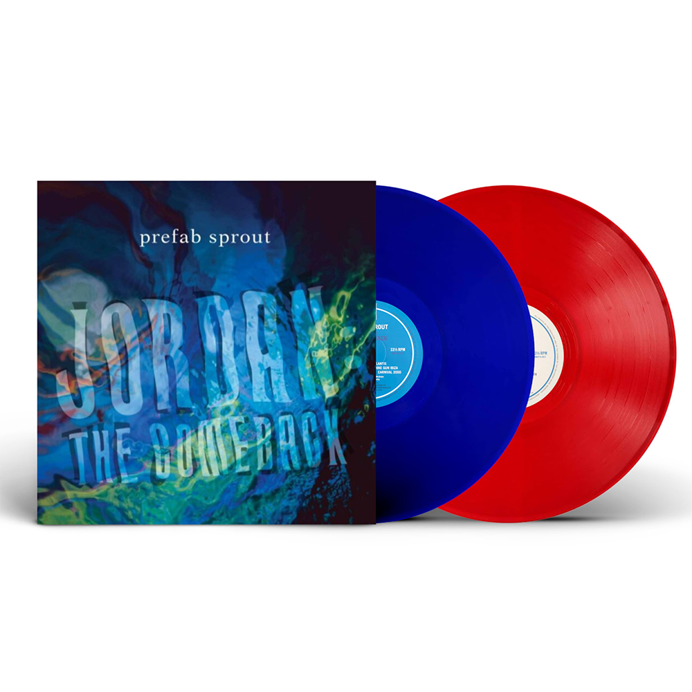 Prefab Sprout - Jordan - The Comeback: Limited Translucent Blue and Red 2LP [NAD24]