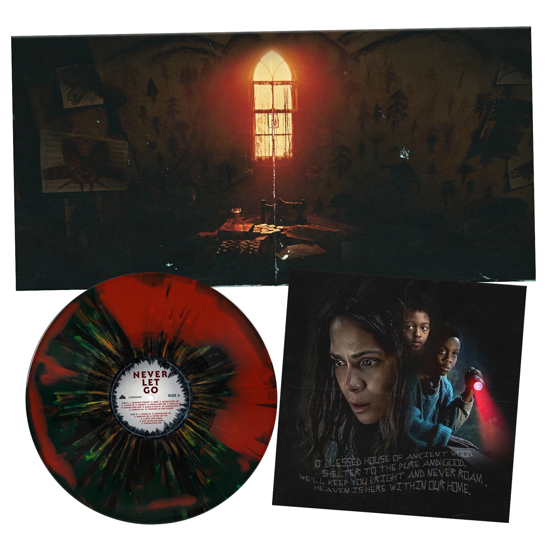 ROB - Never Let Go: Limited Blood Red & Black Swirl w/ Splatter Vinyl LP