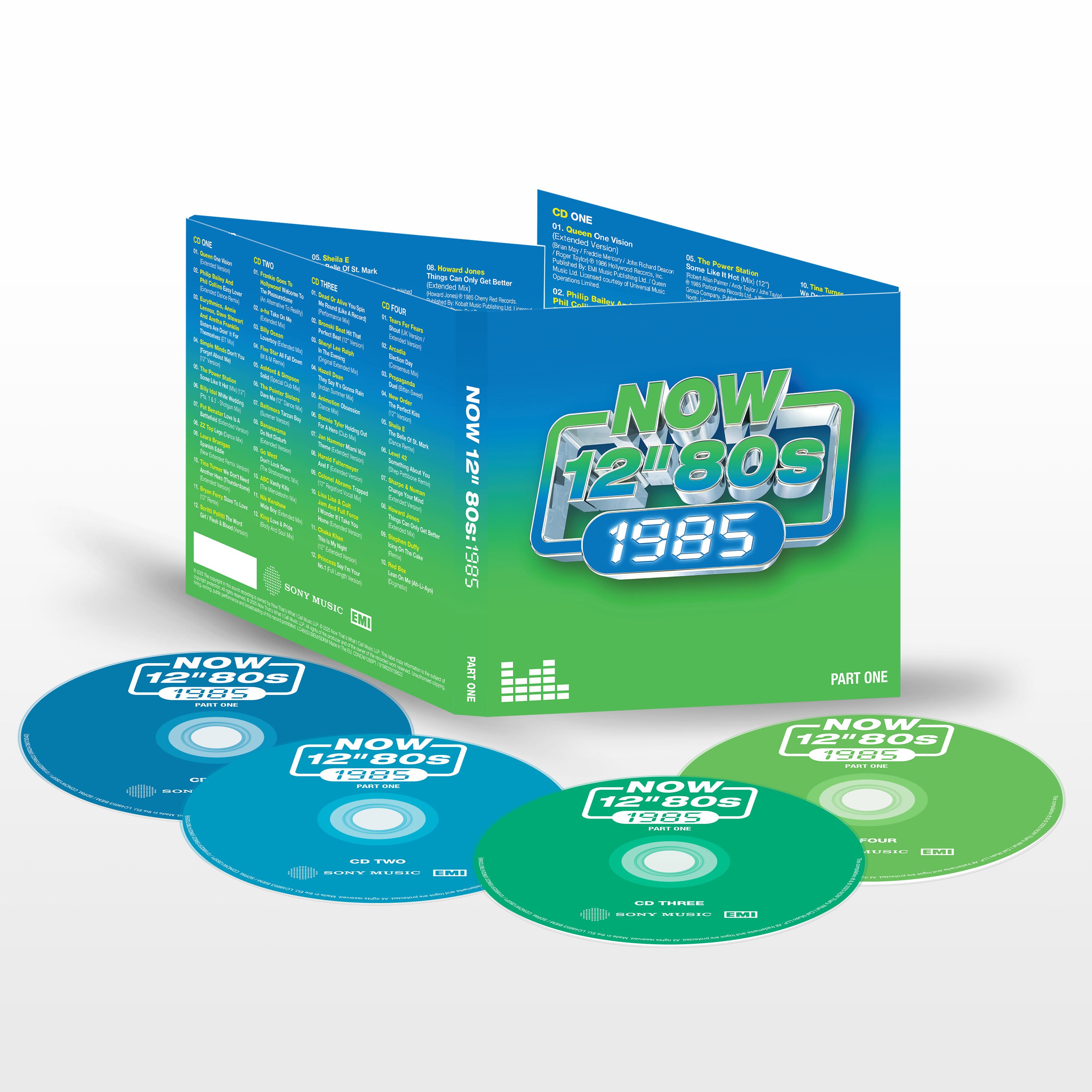 Various Artists - NOW 12" 80s: 1985 - Part One (4CD)
