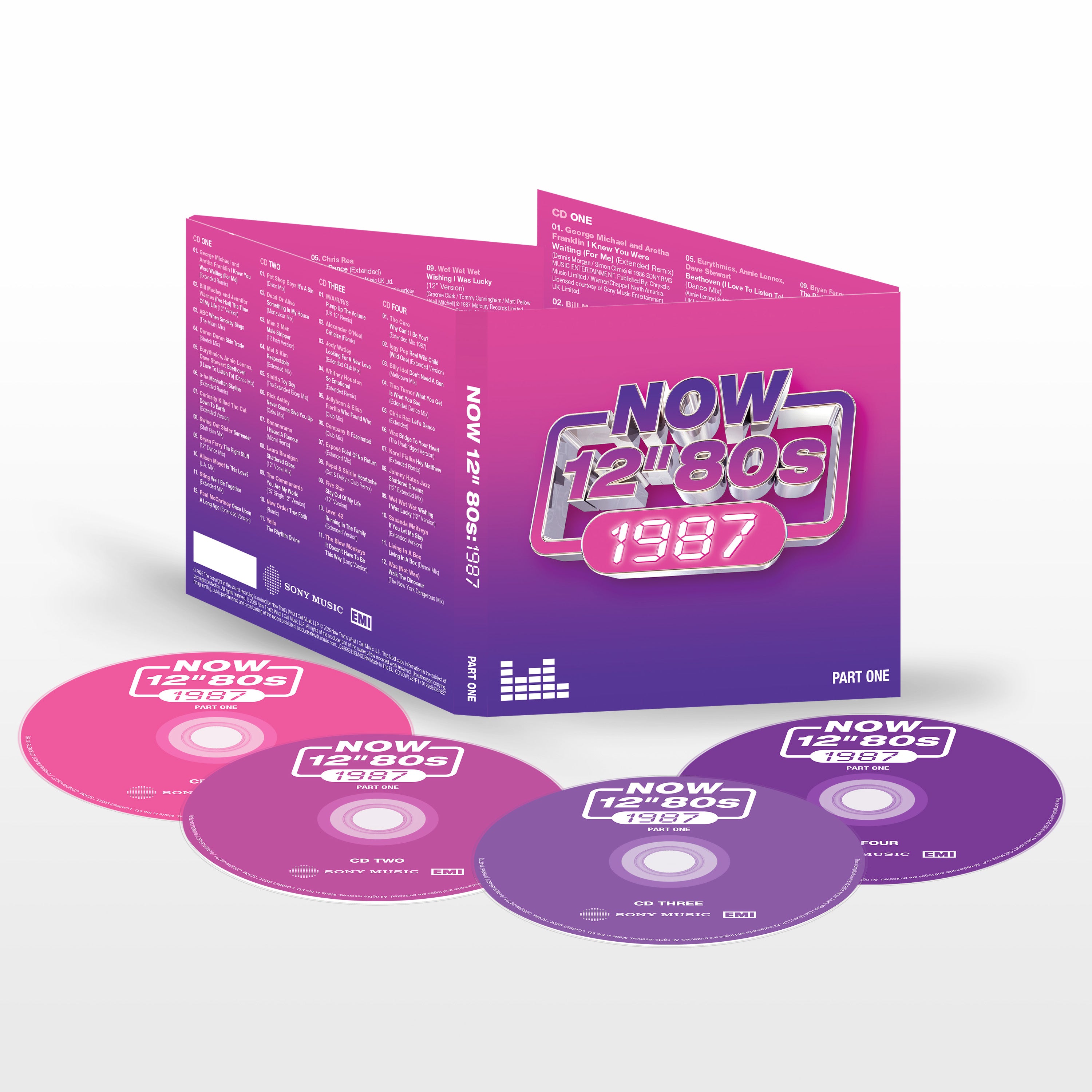 Various Artists - NOW 12" 80s: 1987 - Part One (4CD)