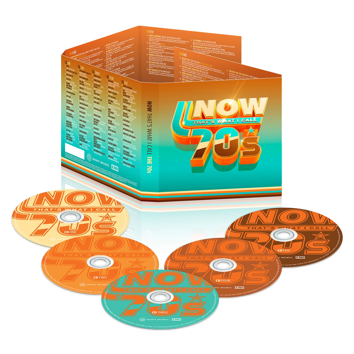 Various Artists - NOW That’s What I Call The 70s (5CD)