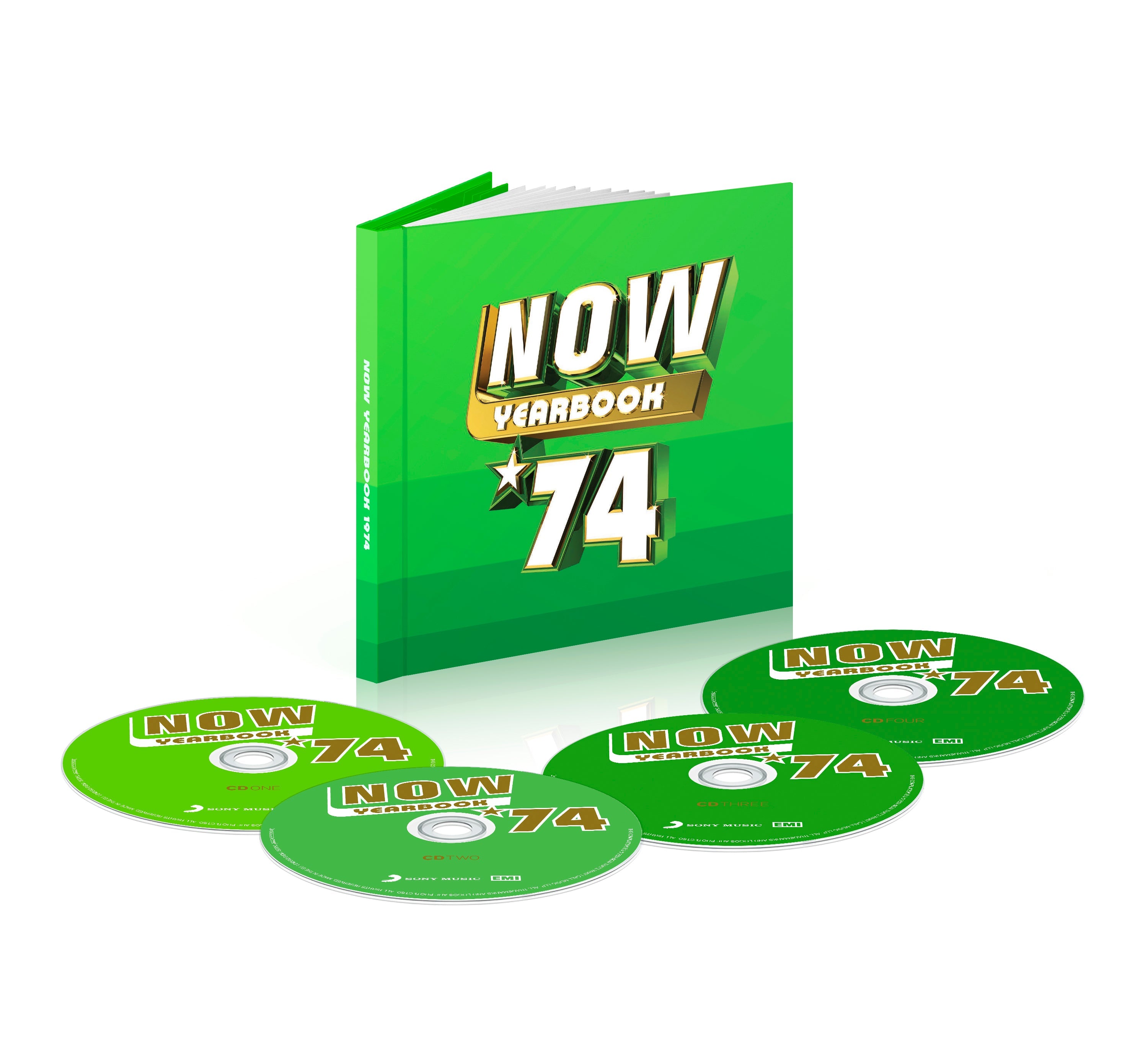 Den　NOW Yearbook Extras 70s (合計１５枚） NOW – Yearbook 1974: Special Edition 4CD + Limited Numbered 5