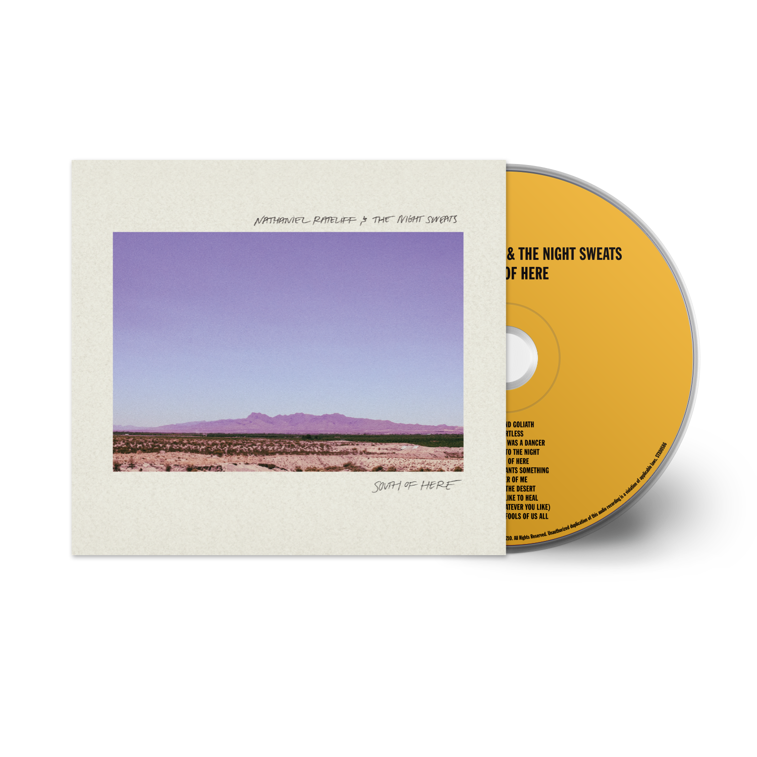 South Of Here: CD + Signed Art Card