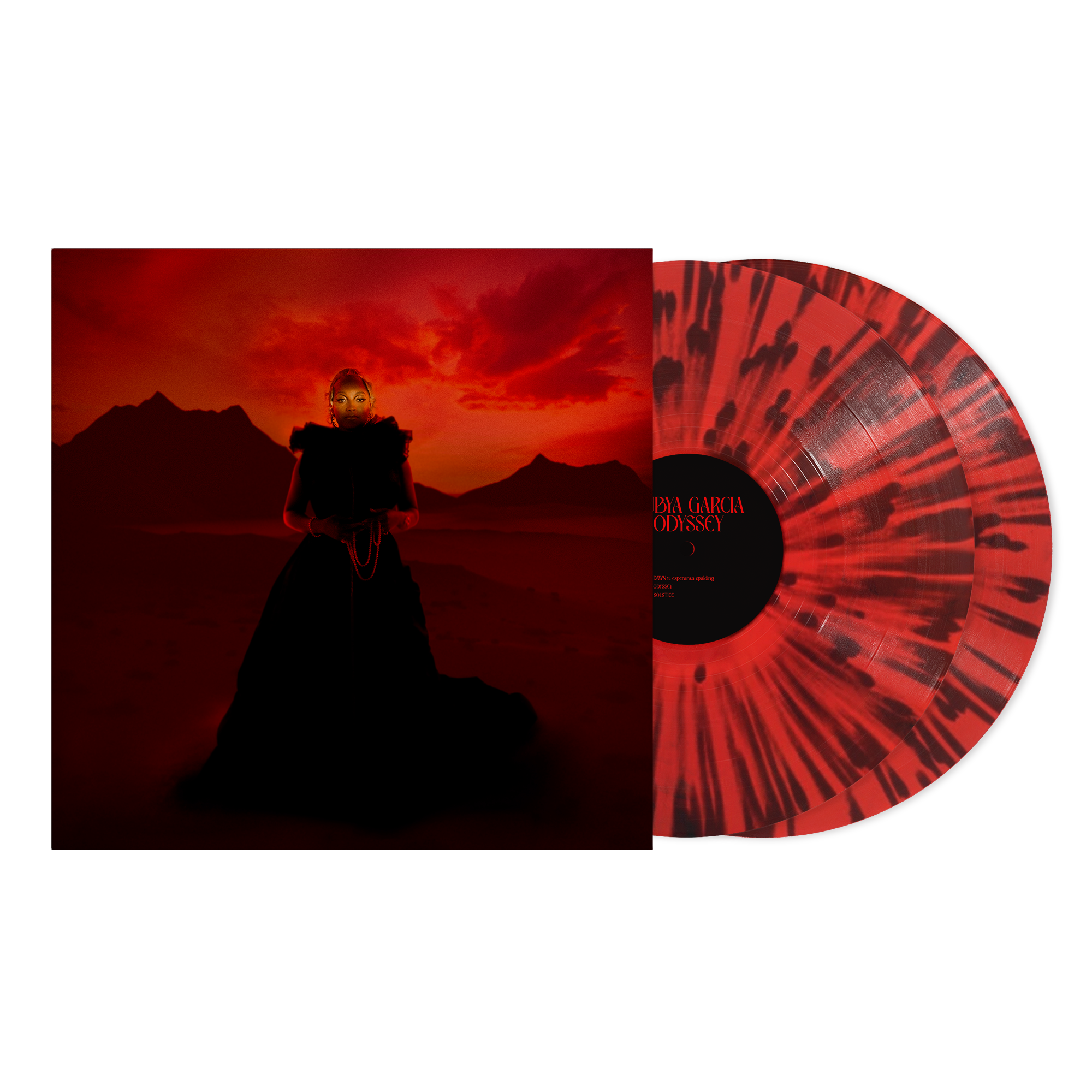 Nubya Garcia - Odyssey: Red w/ Black Splatter Vinyl 2LP