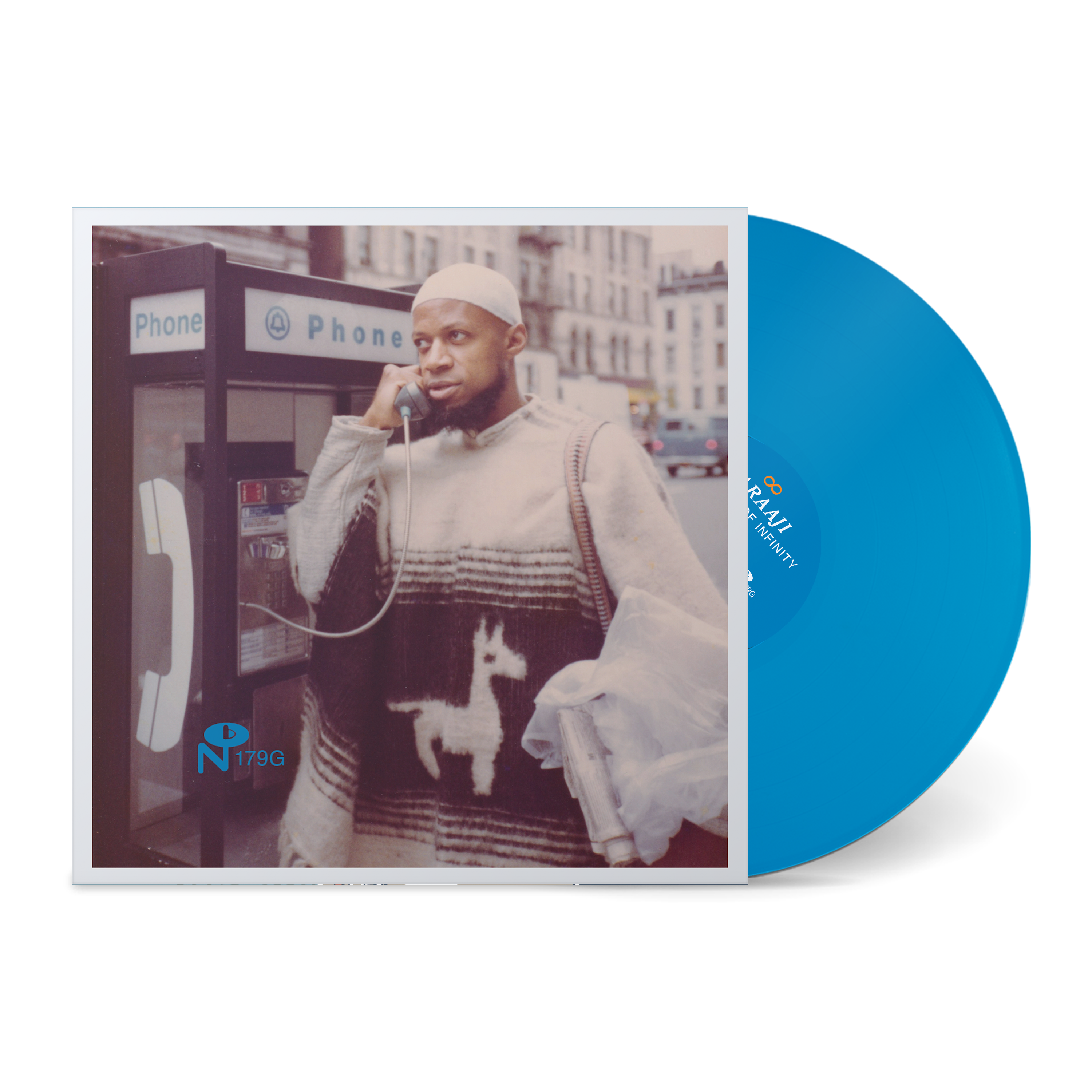 Laraaji - Glimpses of Infinity: Limited Ocean Blue Vinyl LP