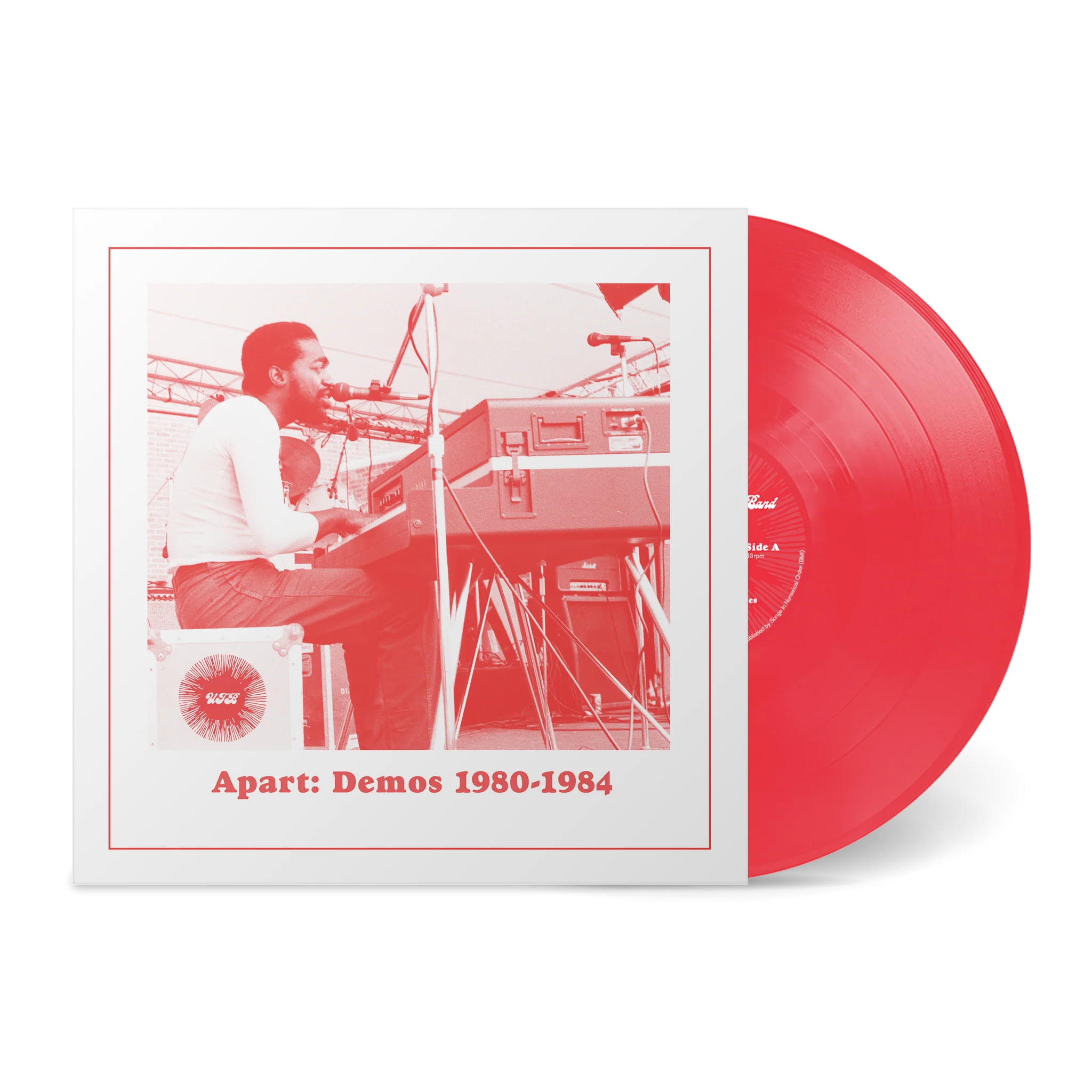 Andre Gibson, Universal Togetherness Band - Apart - Demos (1980-1984): Limited Valentine Lover Red Vinyl LP