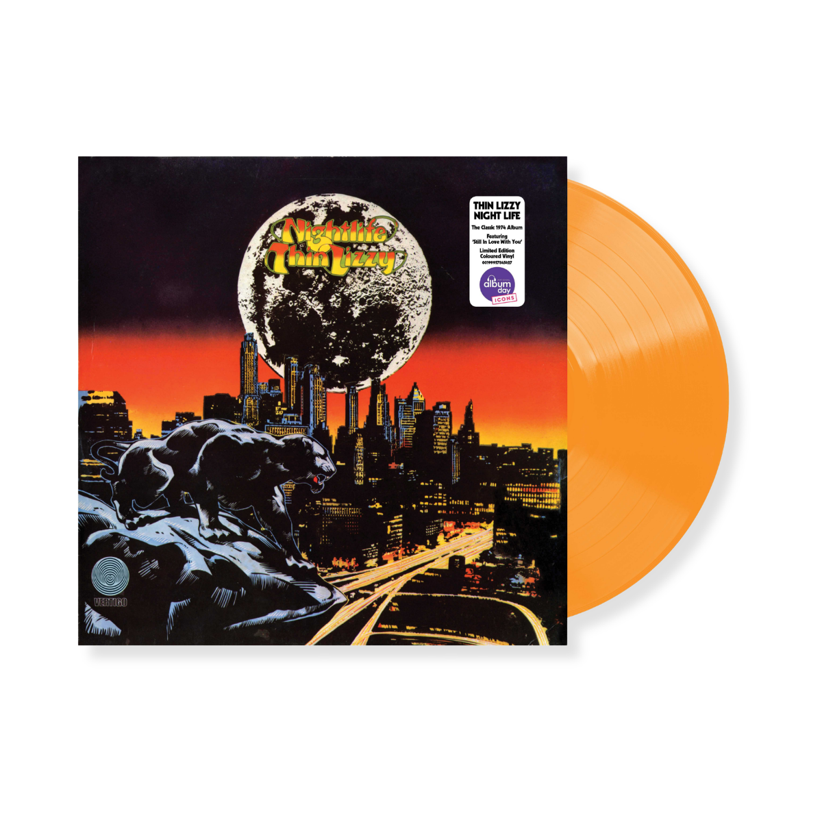 Thin Lizzy - Nightlife [NAD26]: Orange Vinyl LP