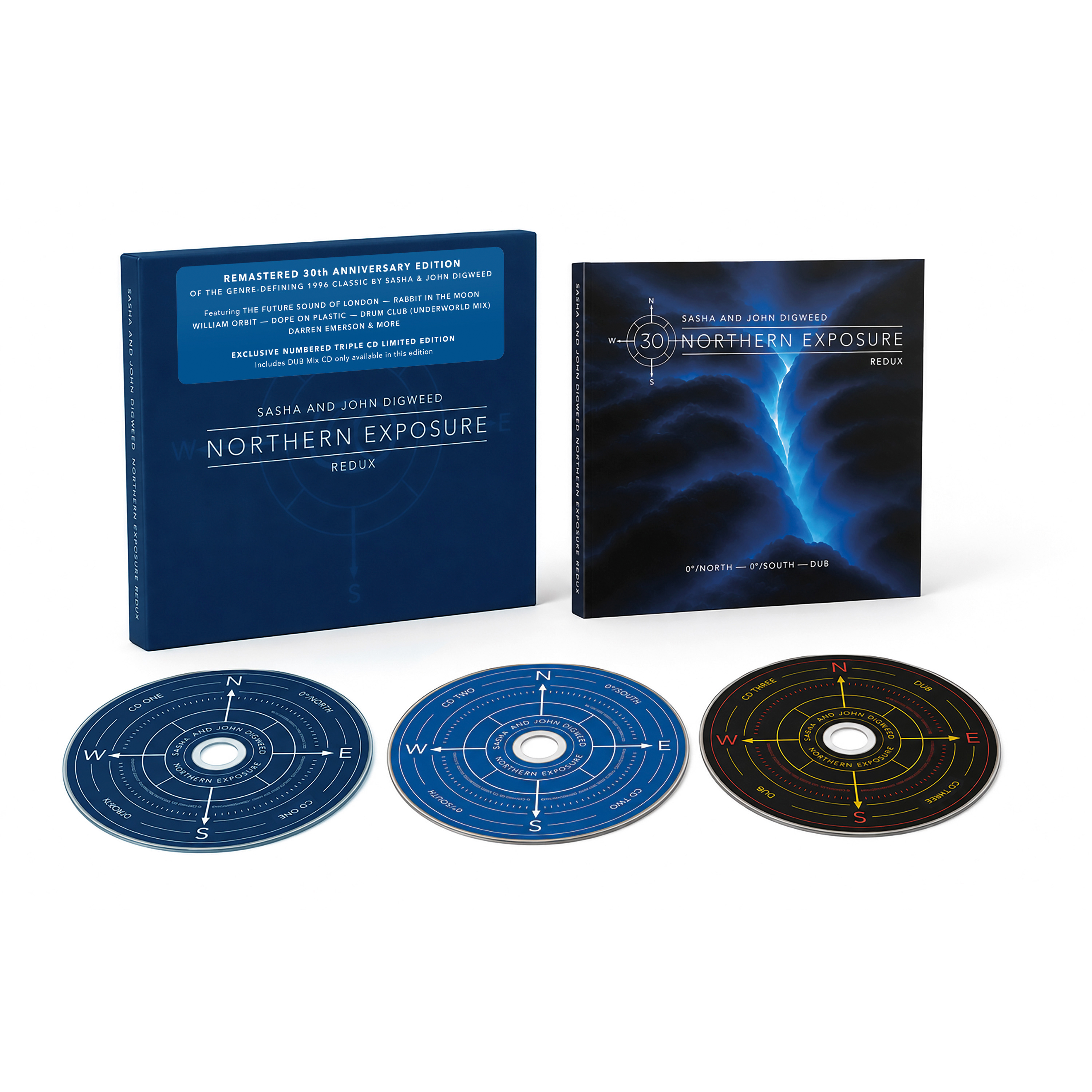 Sasha & John Digweed - Northern Exposure Redux: 3CD