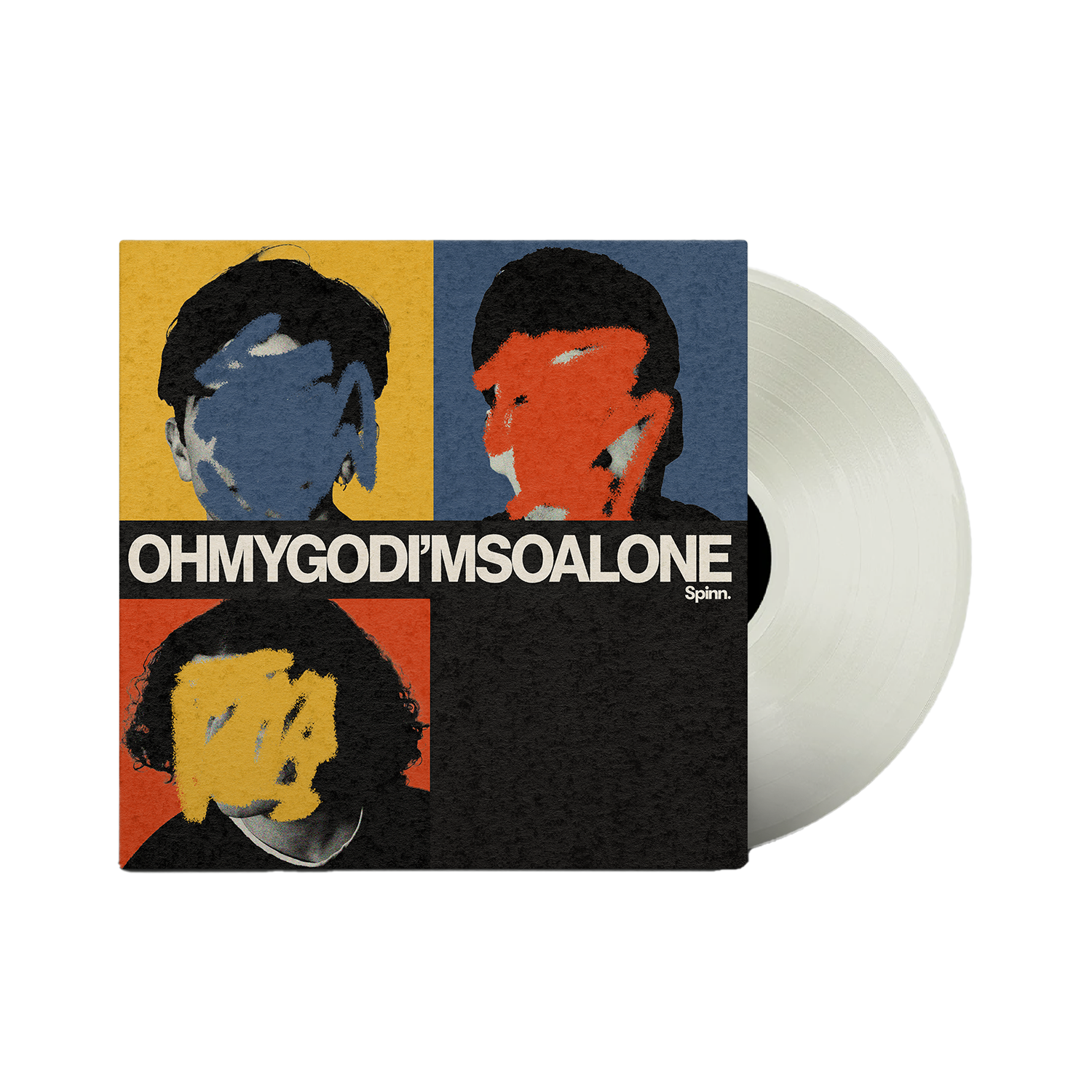 SPINN - Oh My God... I'm So Alone: Milky Clear Vinyl LP