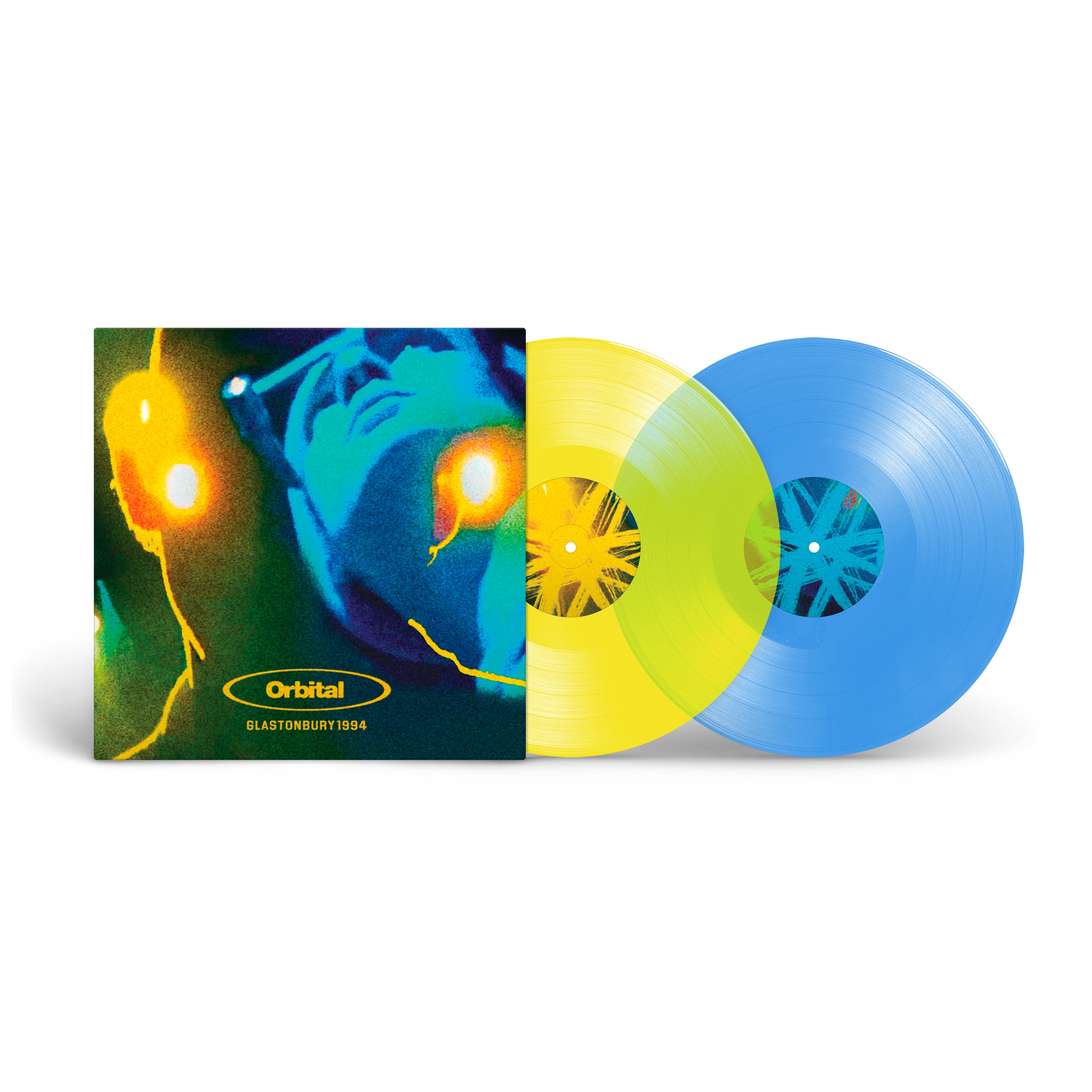 Orbital - Glastonbury 1994: Transparent Yellow & Blue Vinyl 2LP
