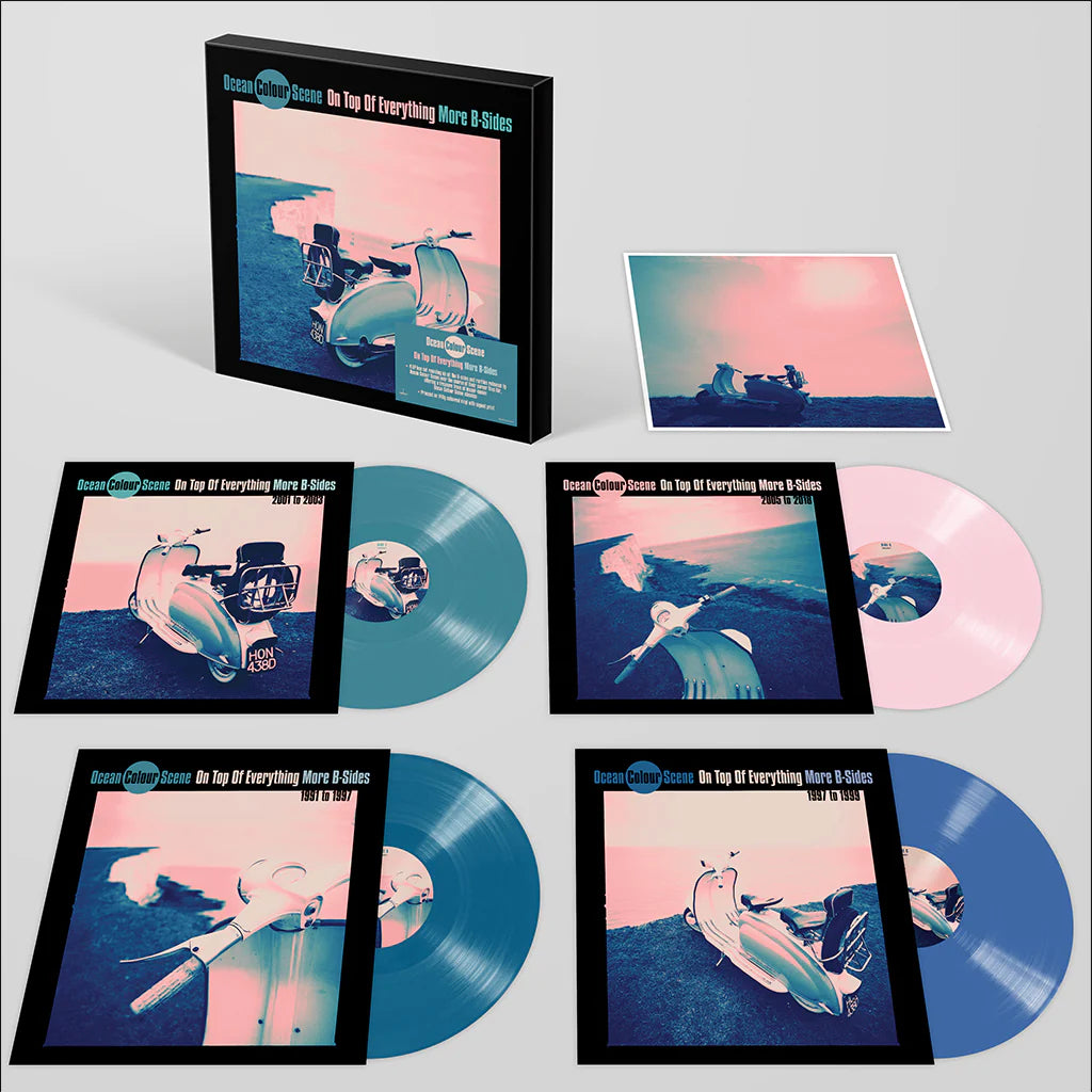 Ocean Colour Scene - On Top Of Everything - More B sides: Colour Vinyl 4LP + Signed Print