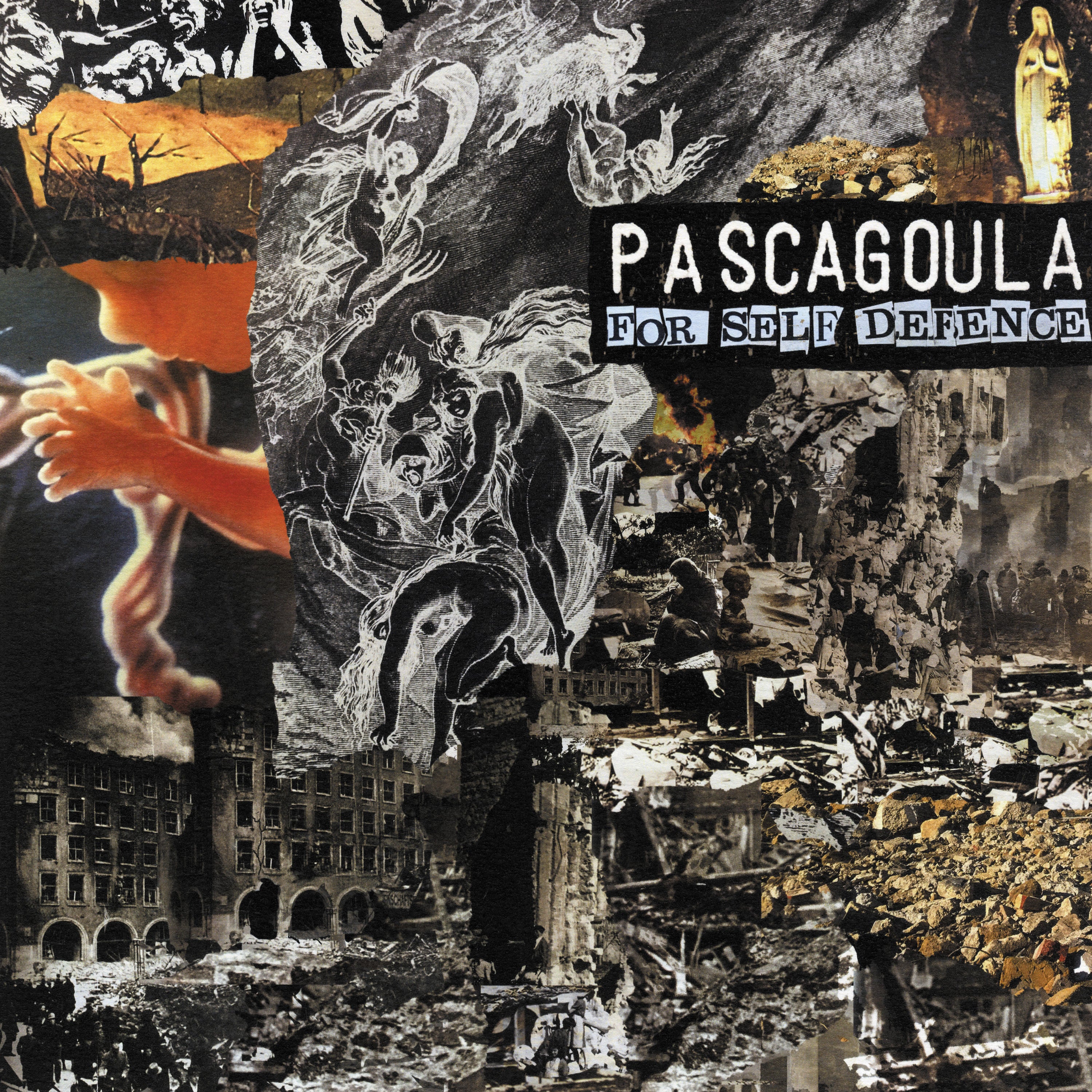 Pascagoula - For Self Defence: Limited Eco-Mix Graphite Grey Vinyl LP