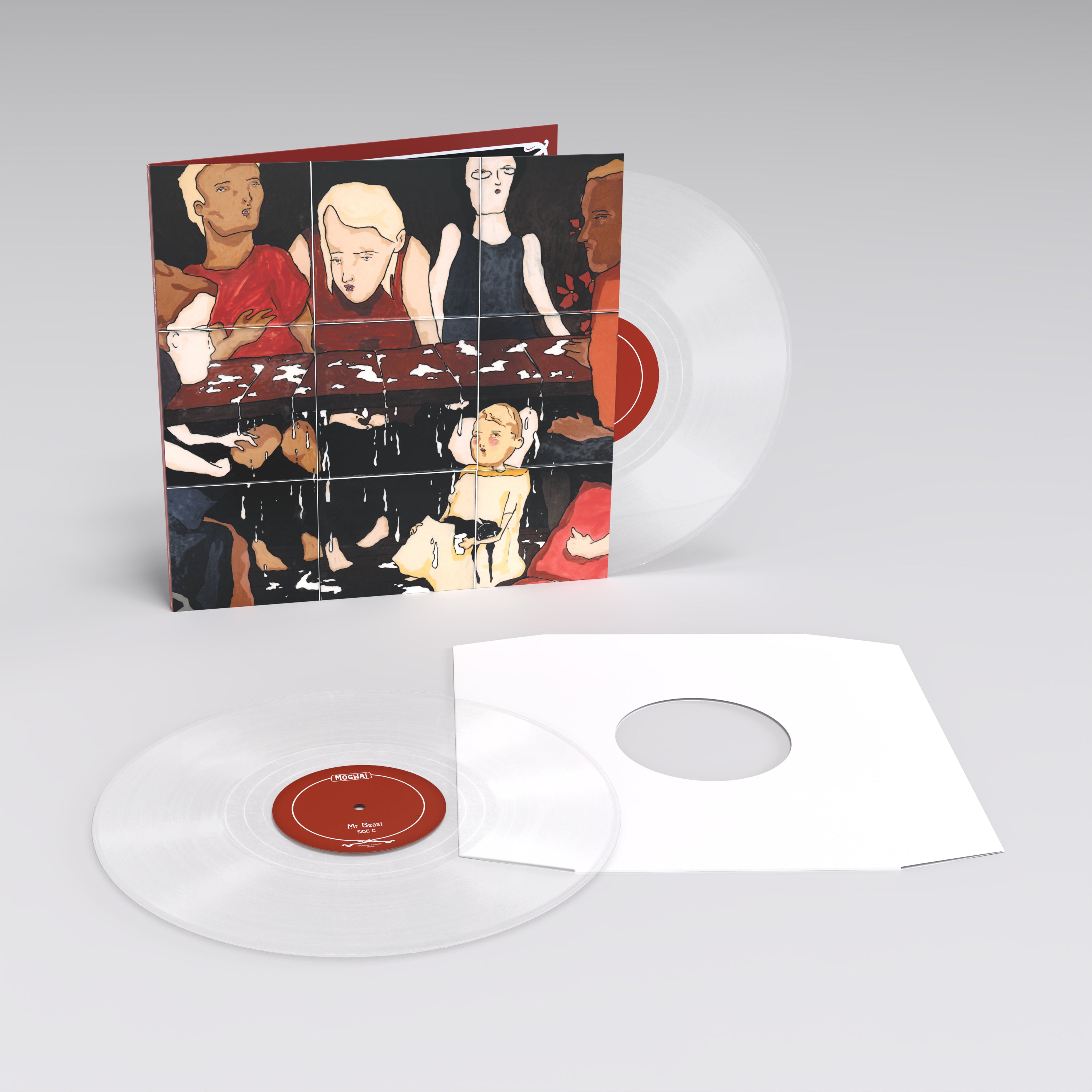 Mogwai - Mr. Beast:  Limited Crystal Clear Vinyl 2LP