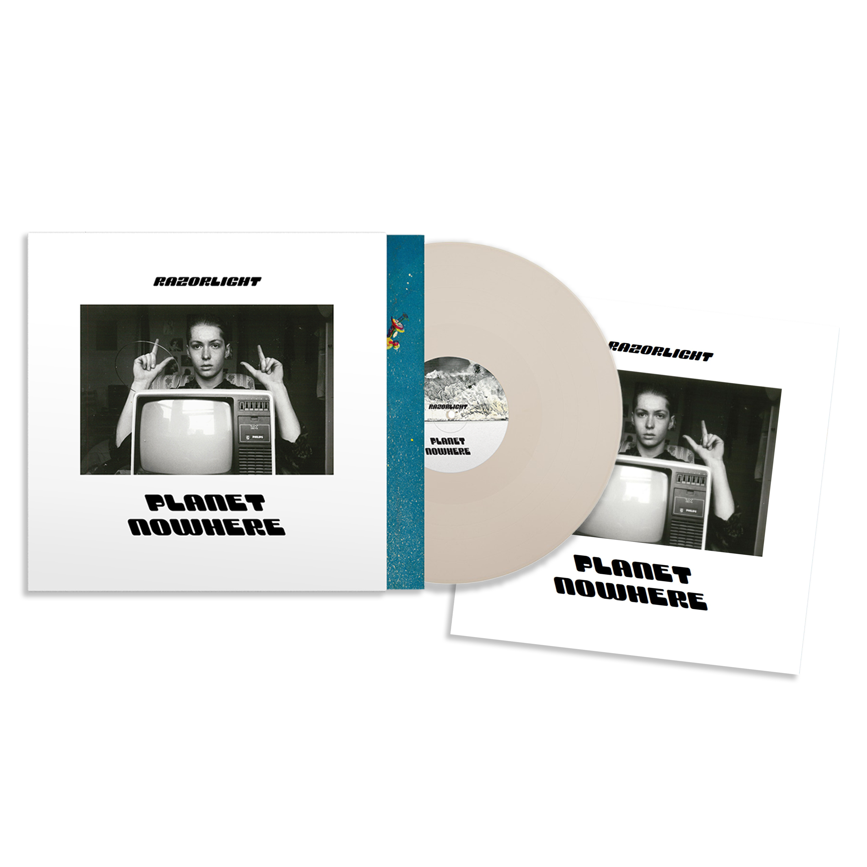 Planet Nowhere: White Vinyl LP + Signed Print