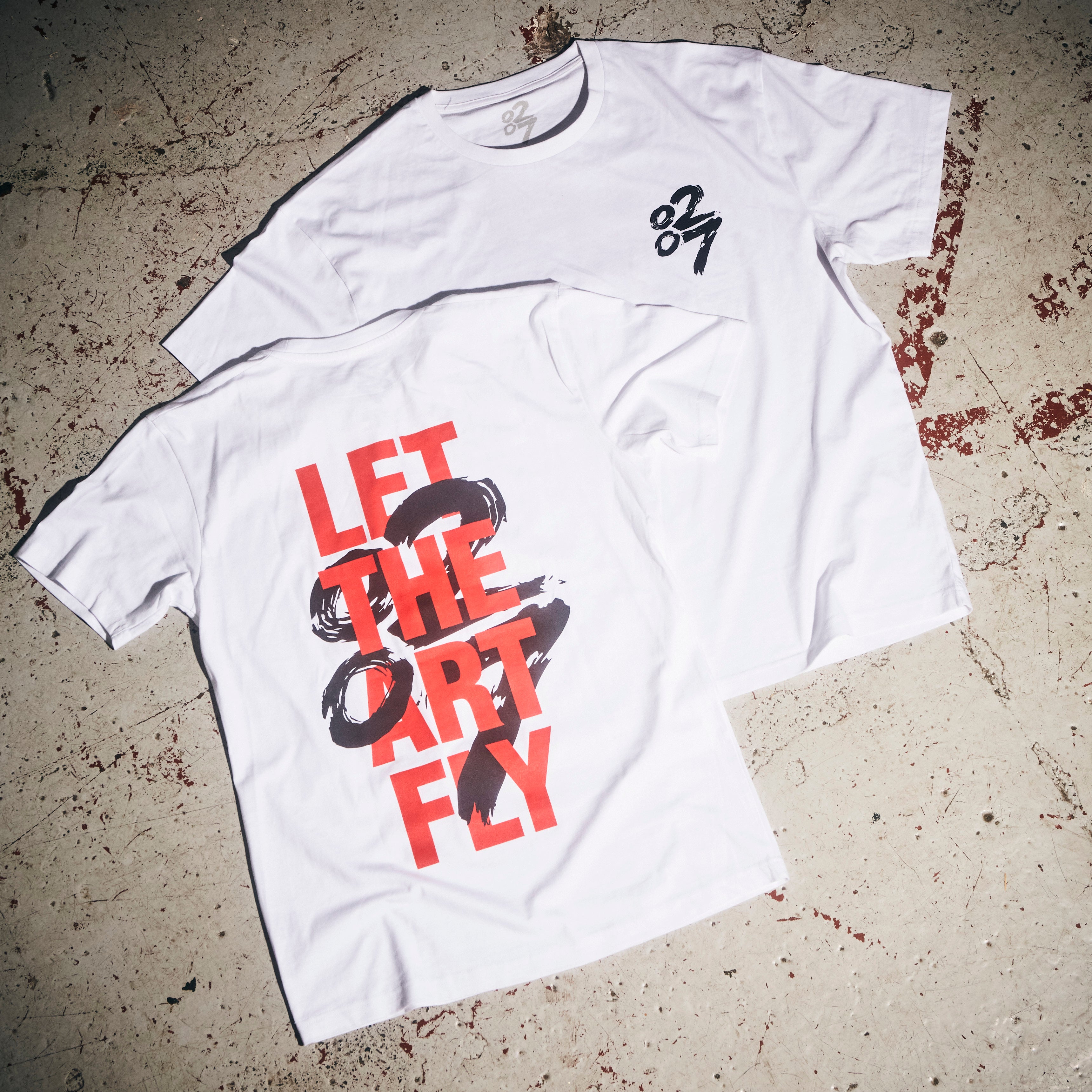 0207 Def Jam - 0207 Let The Art Fly White T-shirt