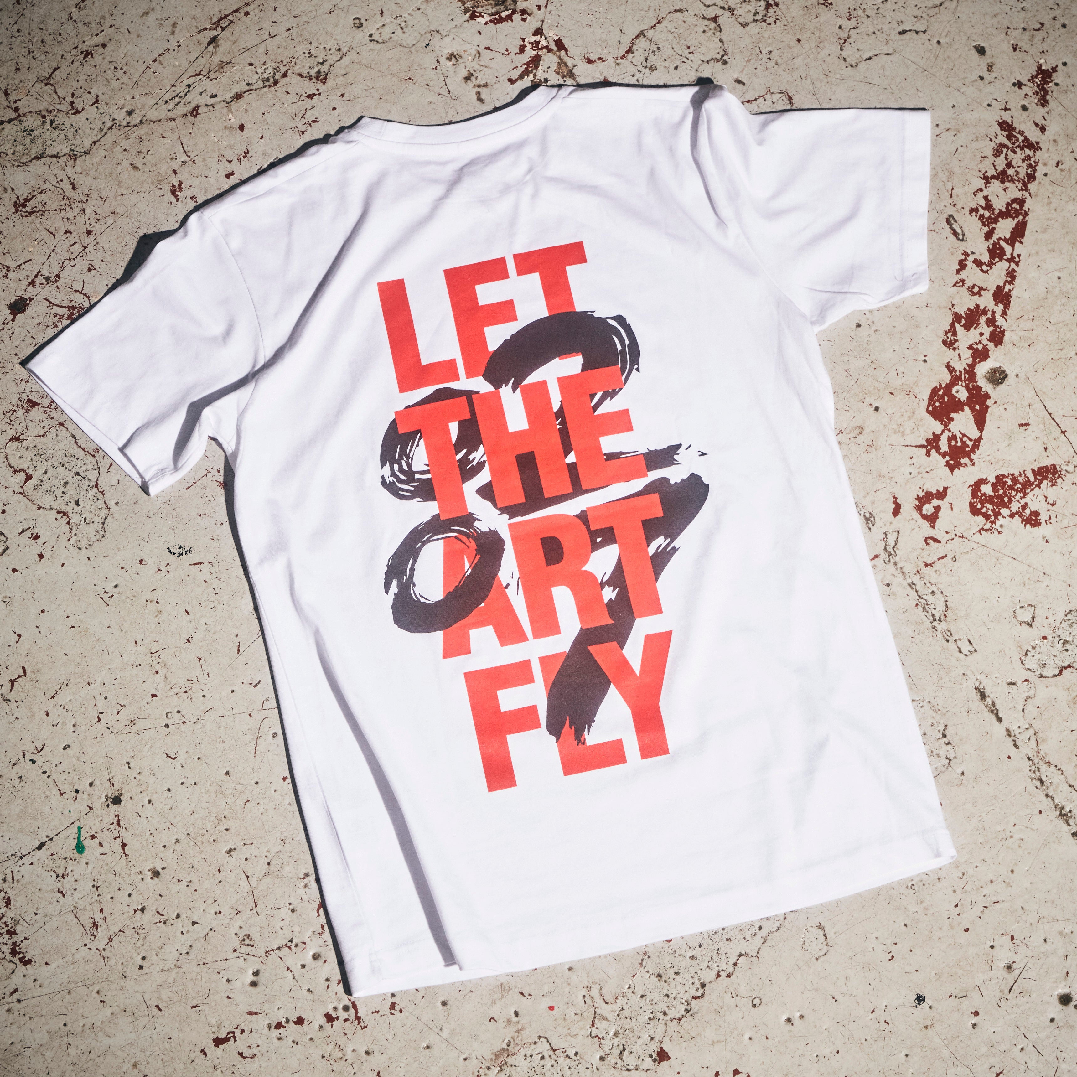 0207 Def Jam - 0207 Let The Art Fly White T-shirt