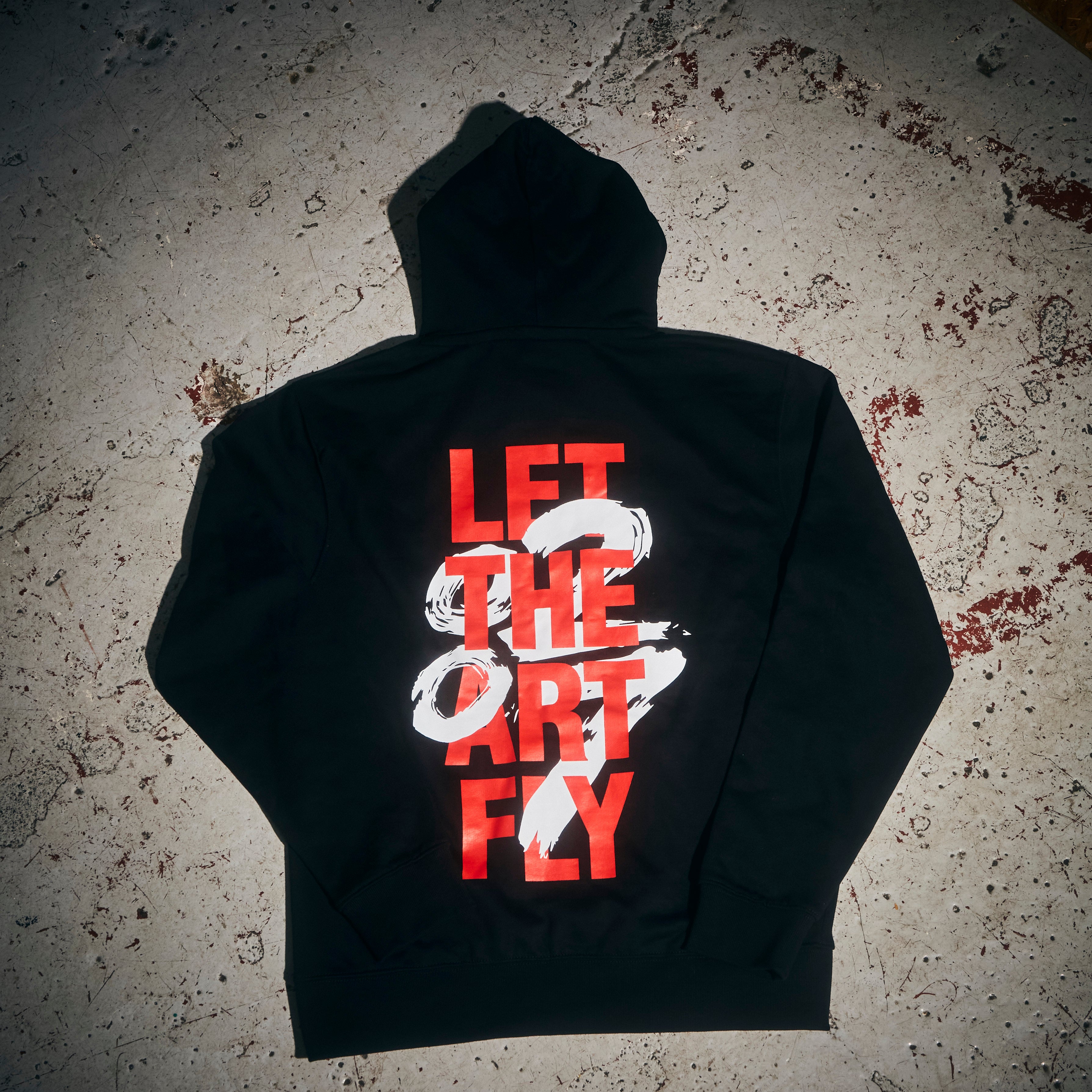 0207 Def Jam - 0207 Let The Art Fly Black Hoodie