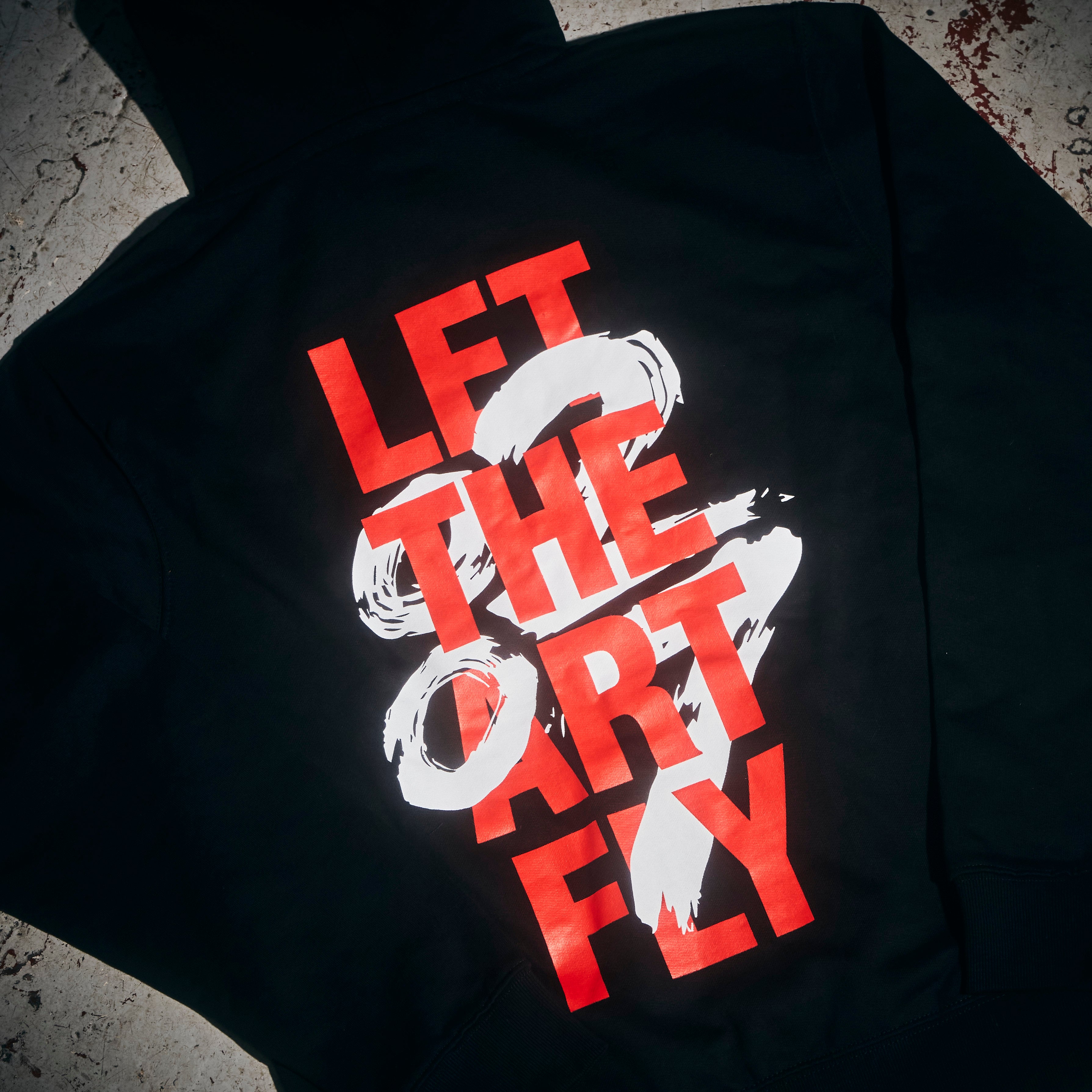 0207 Def Jam - 0207 Let The Art Fly Black Hoodie