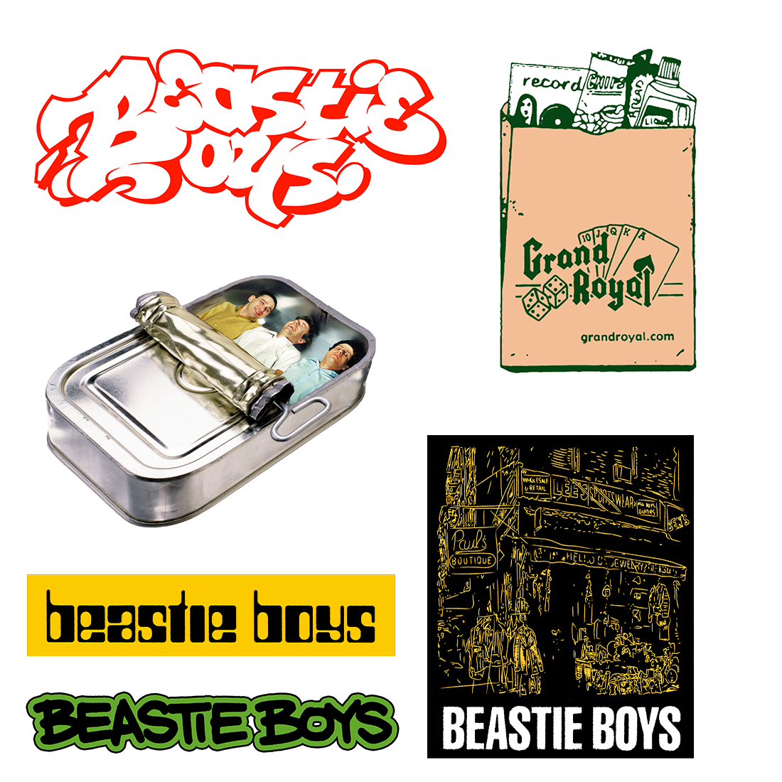 Beastie Boys - Beastie Sticker Set